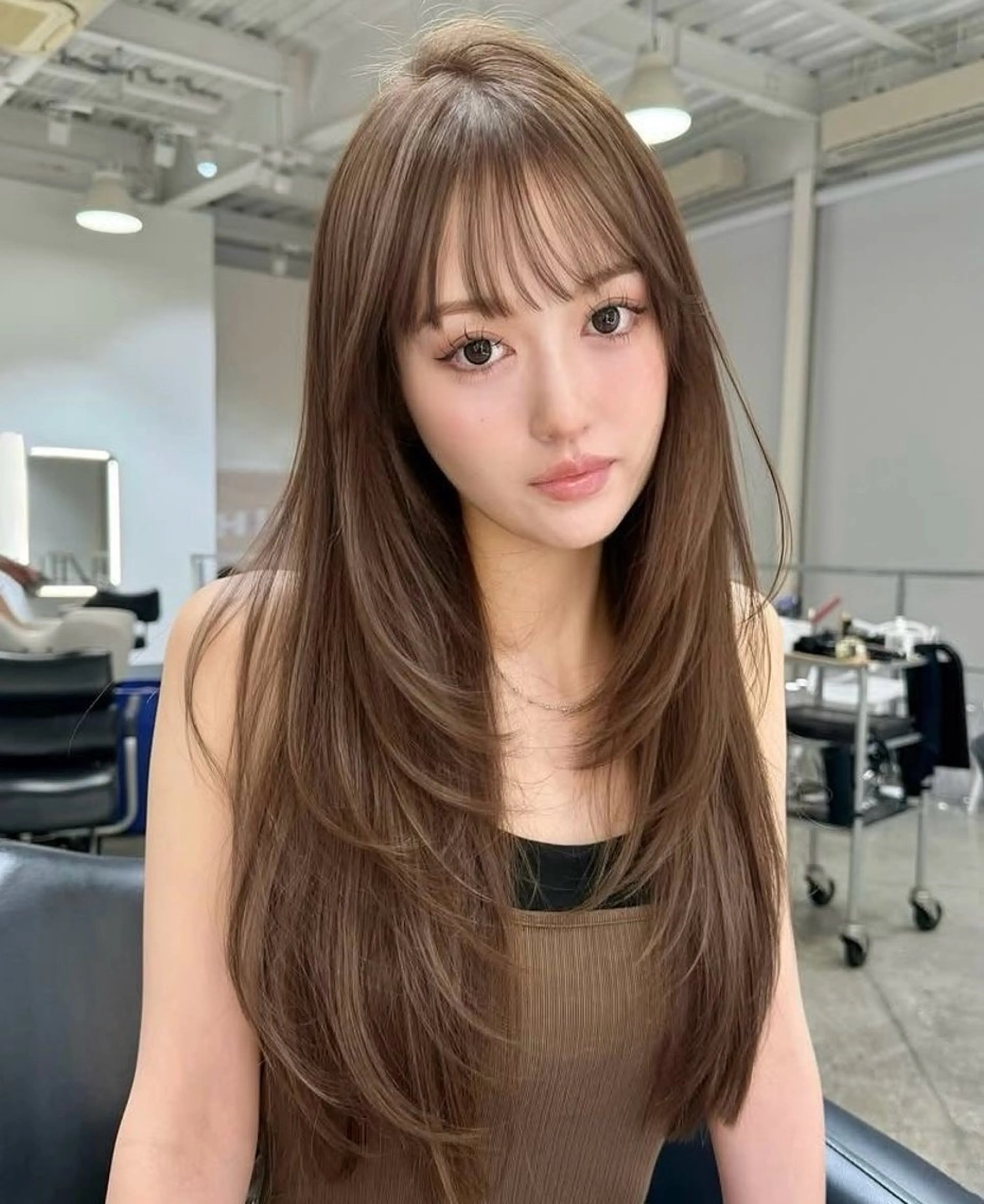 ロング 心斎橋ハイトーン特化 midori🍀のヘアスタイル