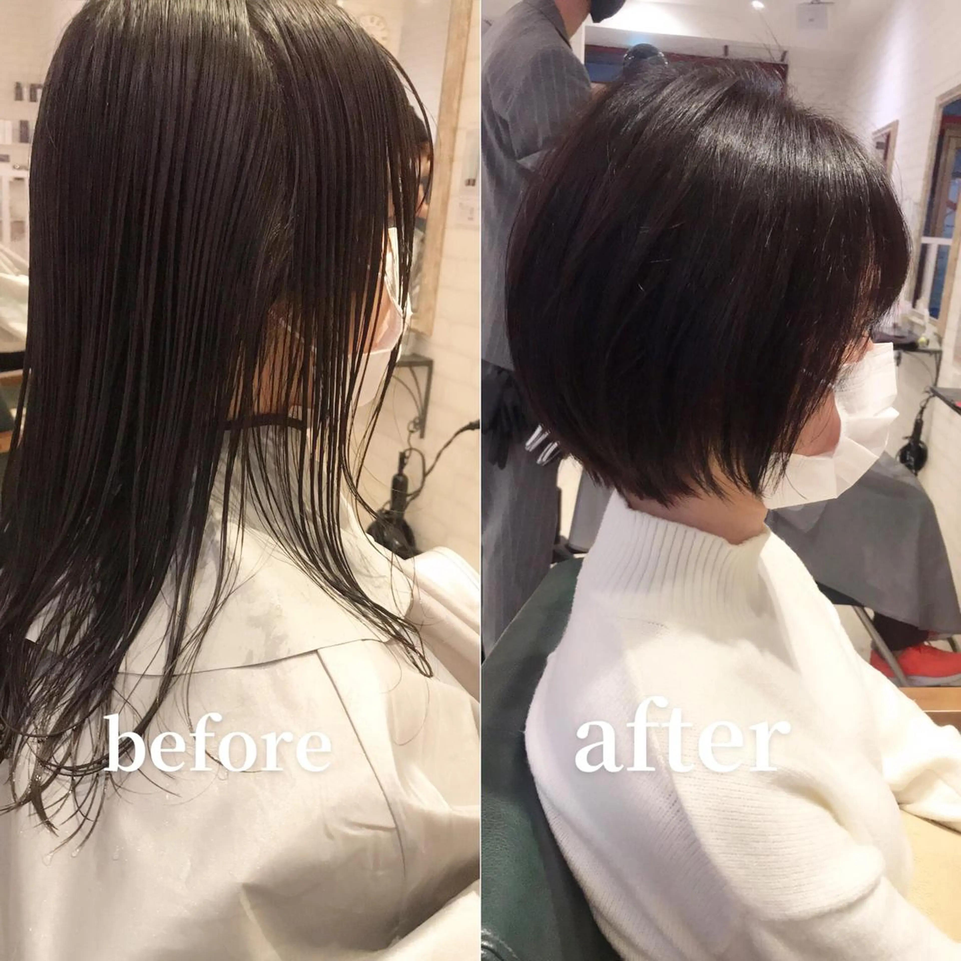 ショート hair relaxation drop所属・drop/鶴見 /西巻大のヘアスタイル