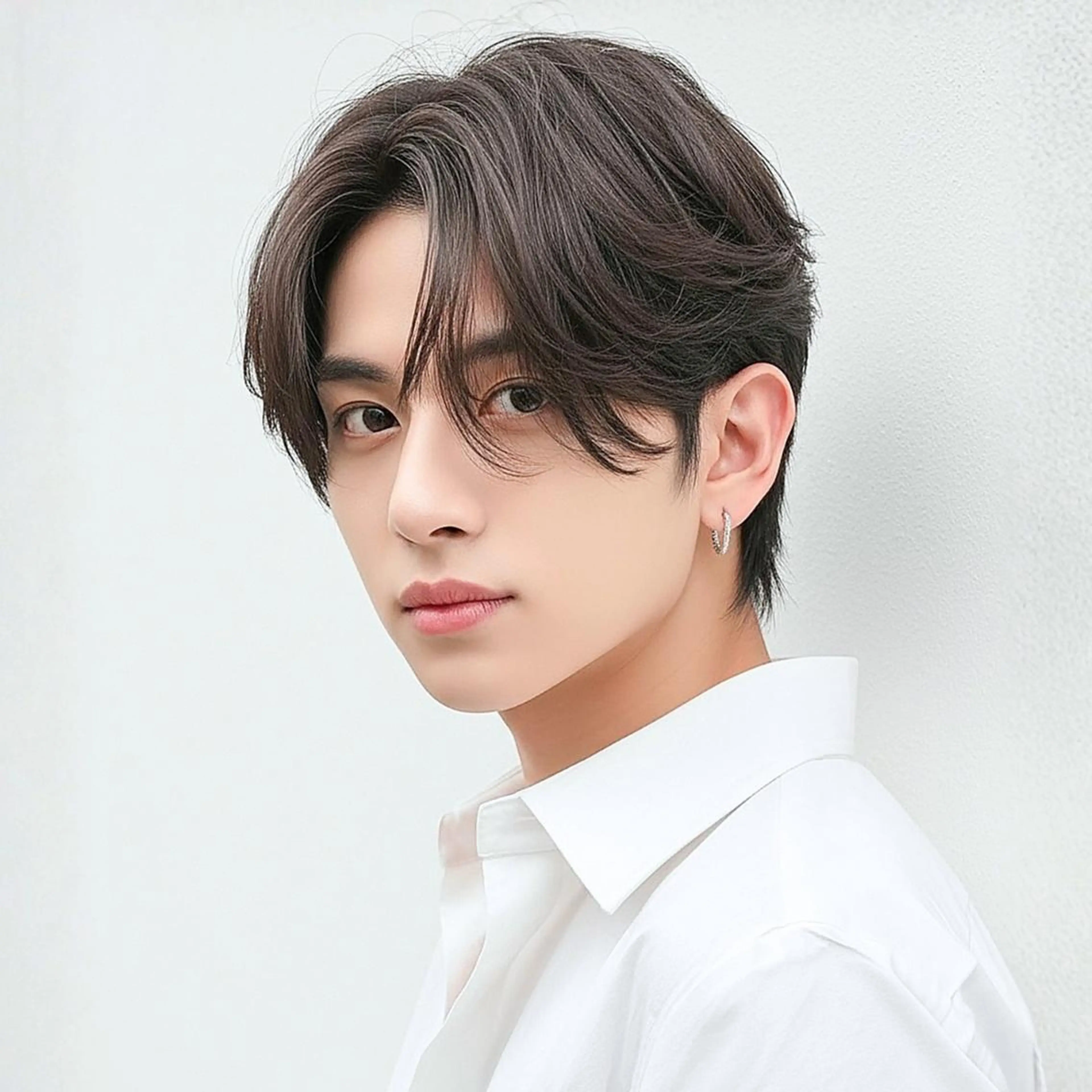 メンズ パーマ ショート SOURCE天王寺/ ヘアケア/艶カラー✨のヘアスタイル