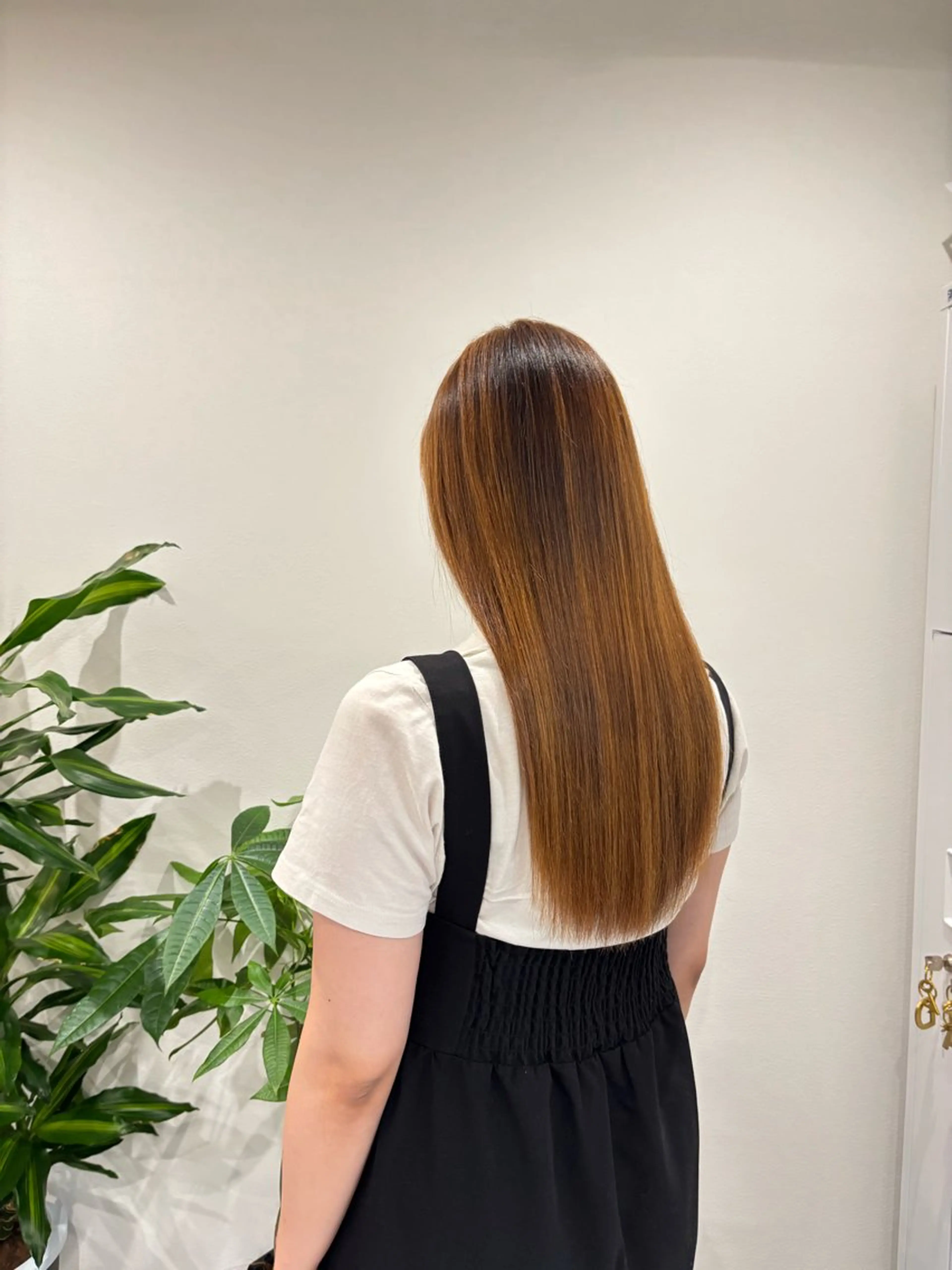 ロング 縮毛矯正 NorthLyrae /たなかゆかのヘアスタイル