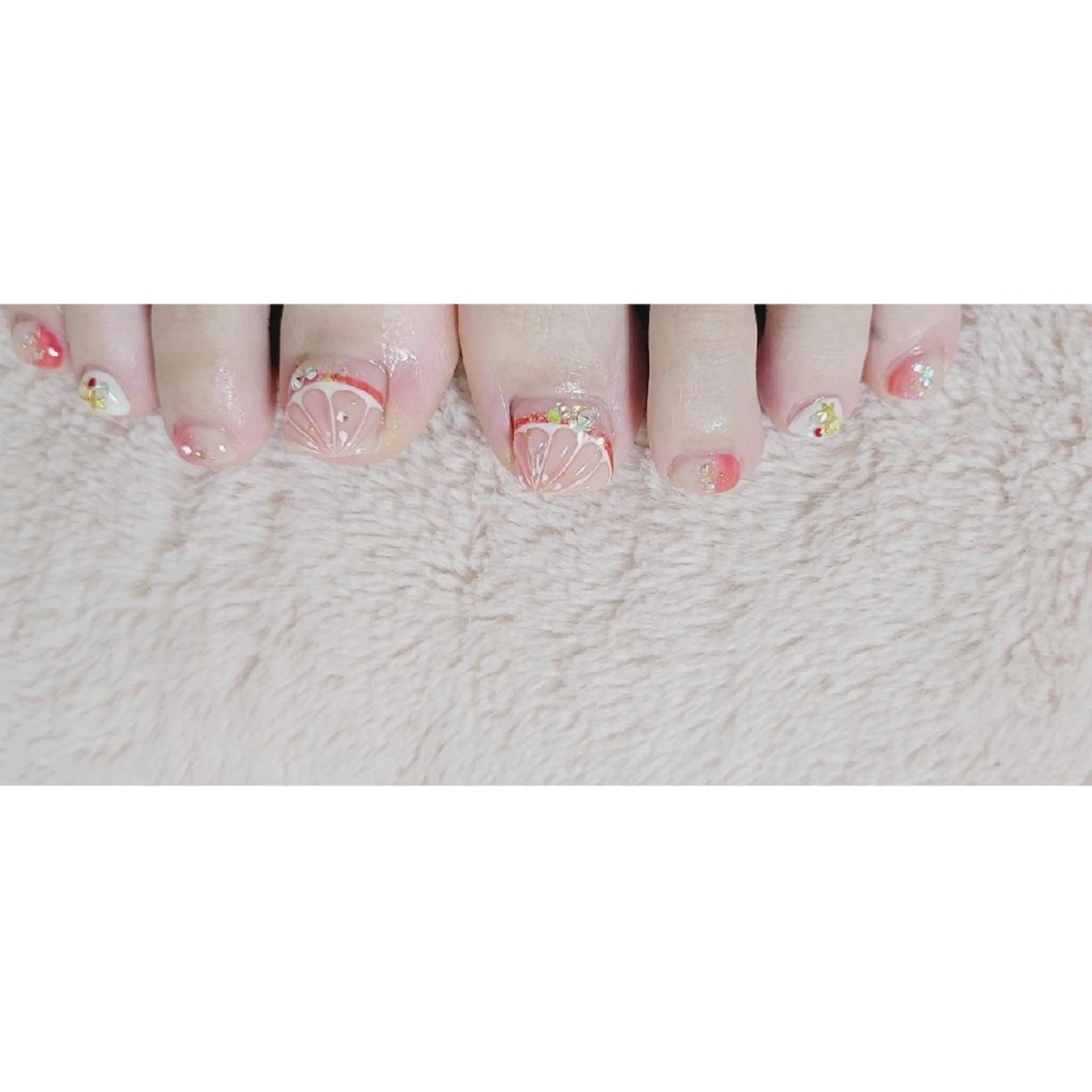 ネイル フットネイル ネイルサロンほっこり kanaのネイルデザイン