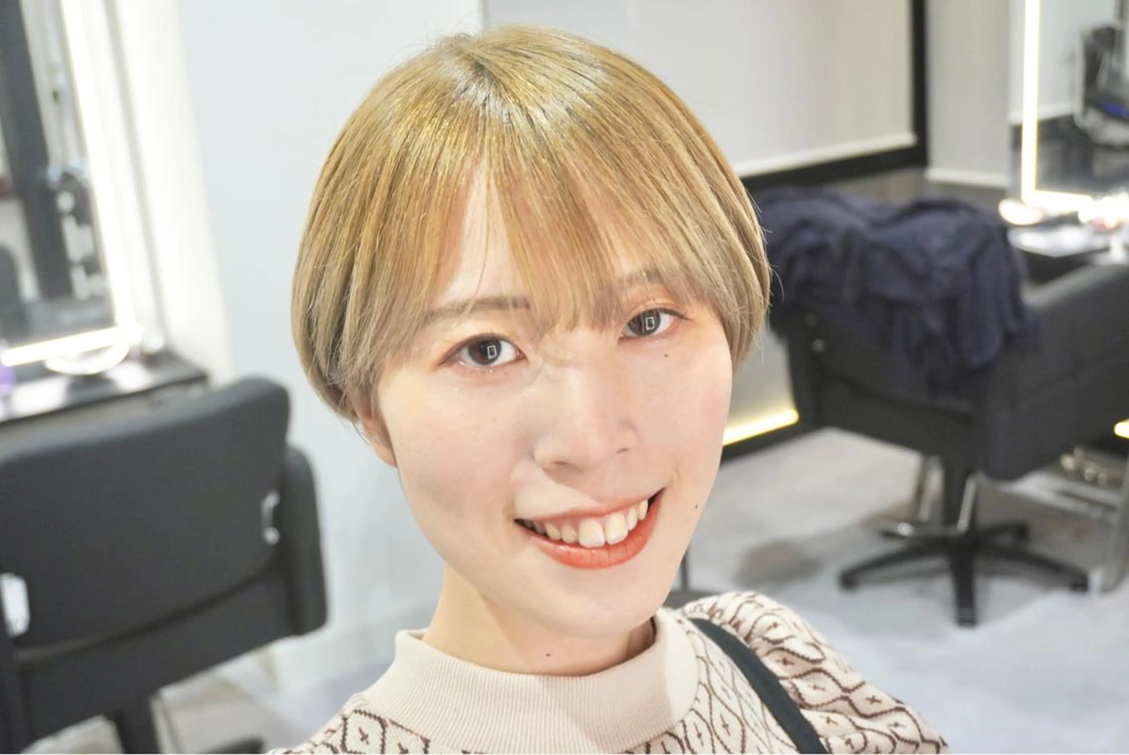 ショート ショートヘア ミヤザキ ユタカのヘアスタイル