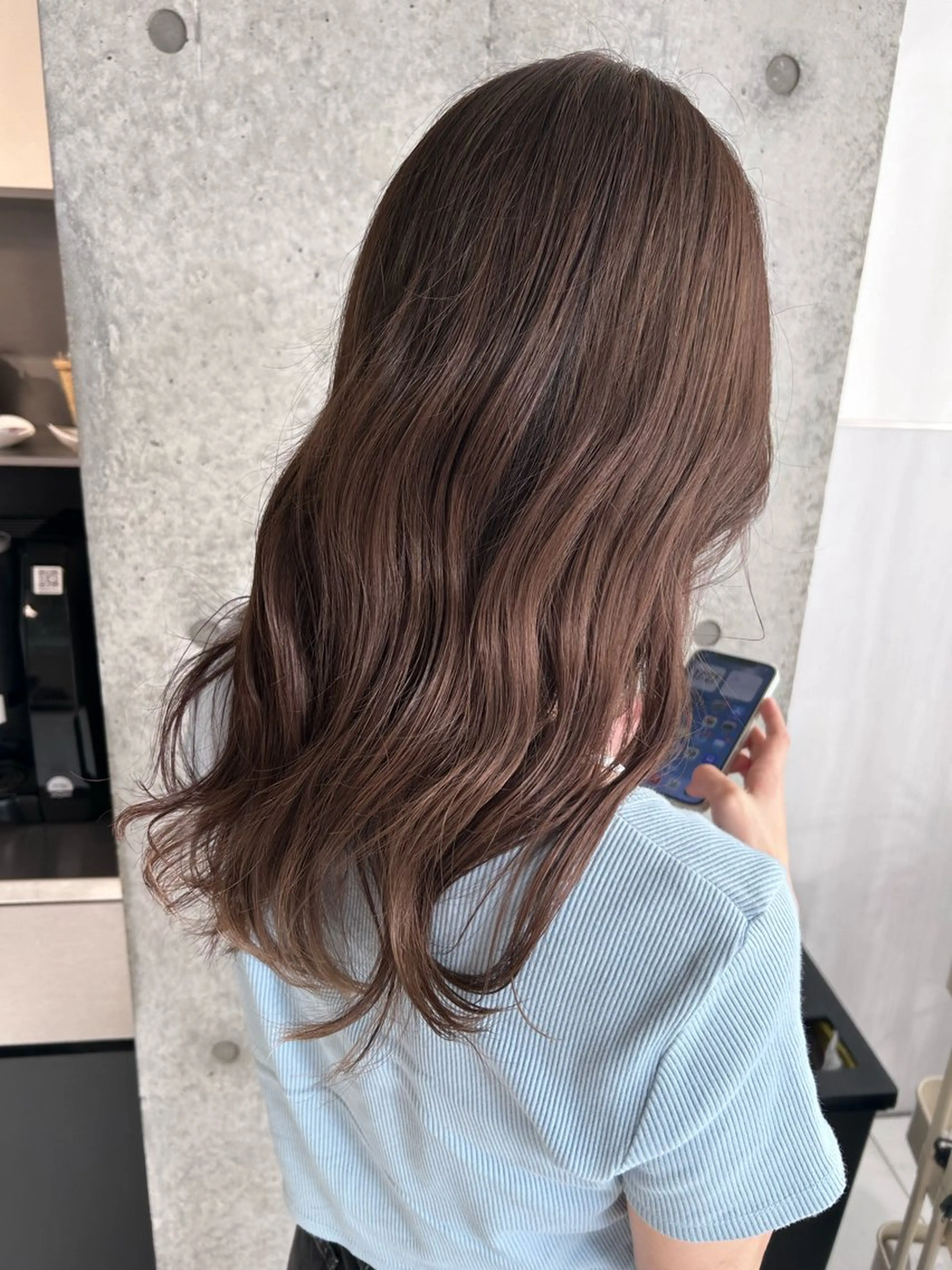 ミディアム shizuna/平尾 /カラー/髪質改善のヘアスタイル