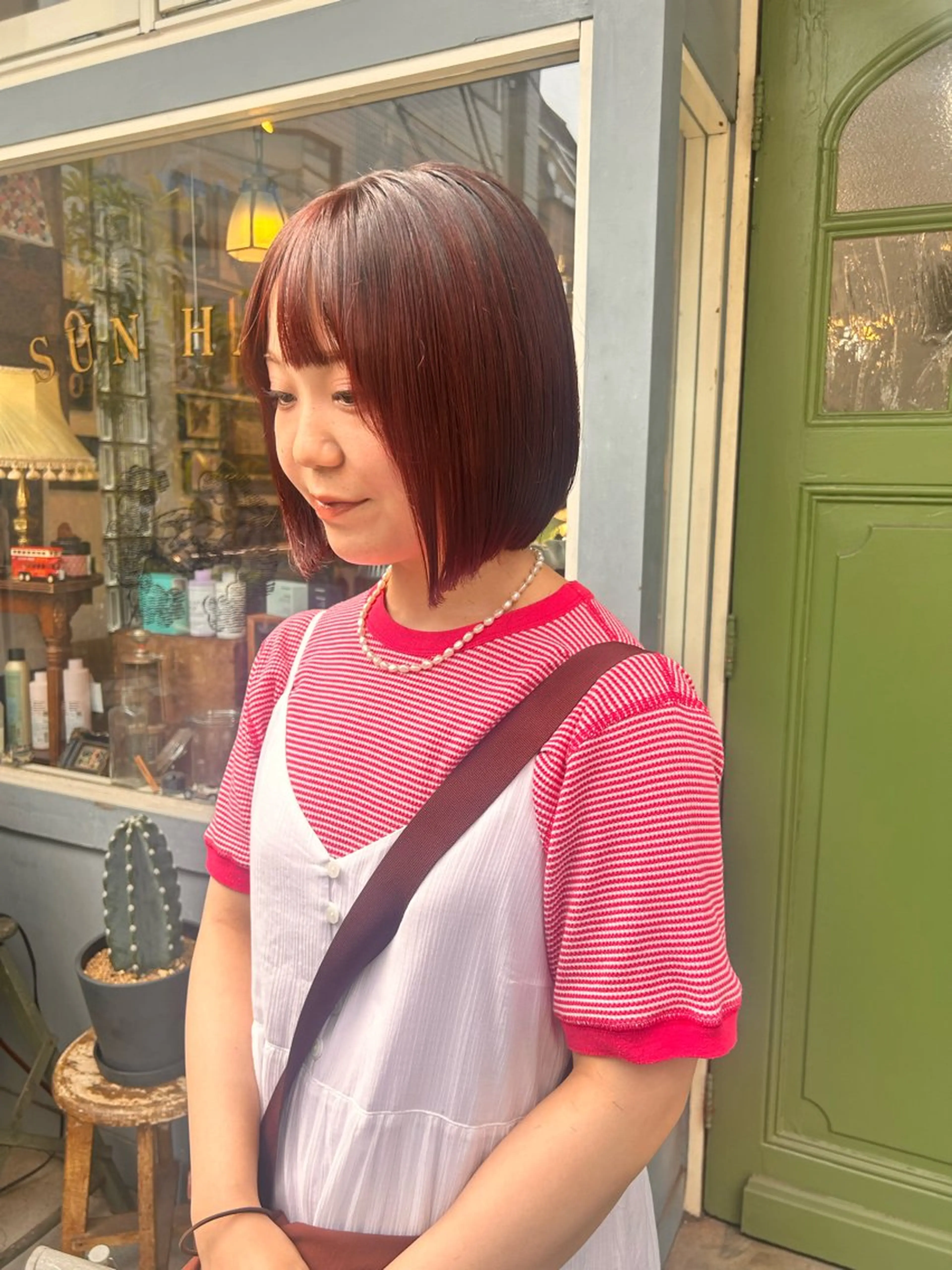 ショート カラー カット ヘアカラー トリートメント ヘッドスパ 清水千優/パーマ/透 明感カラー/メンズのヘアスタイル