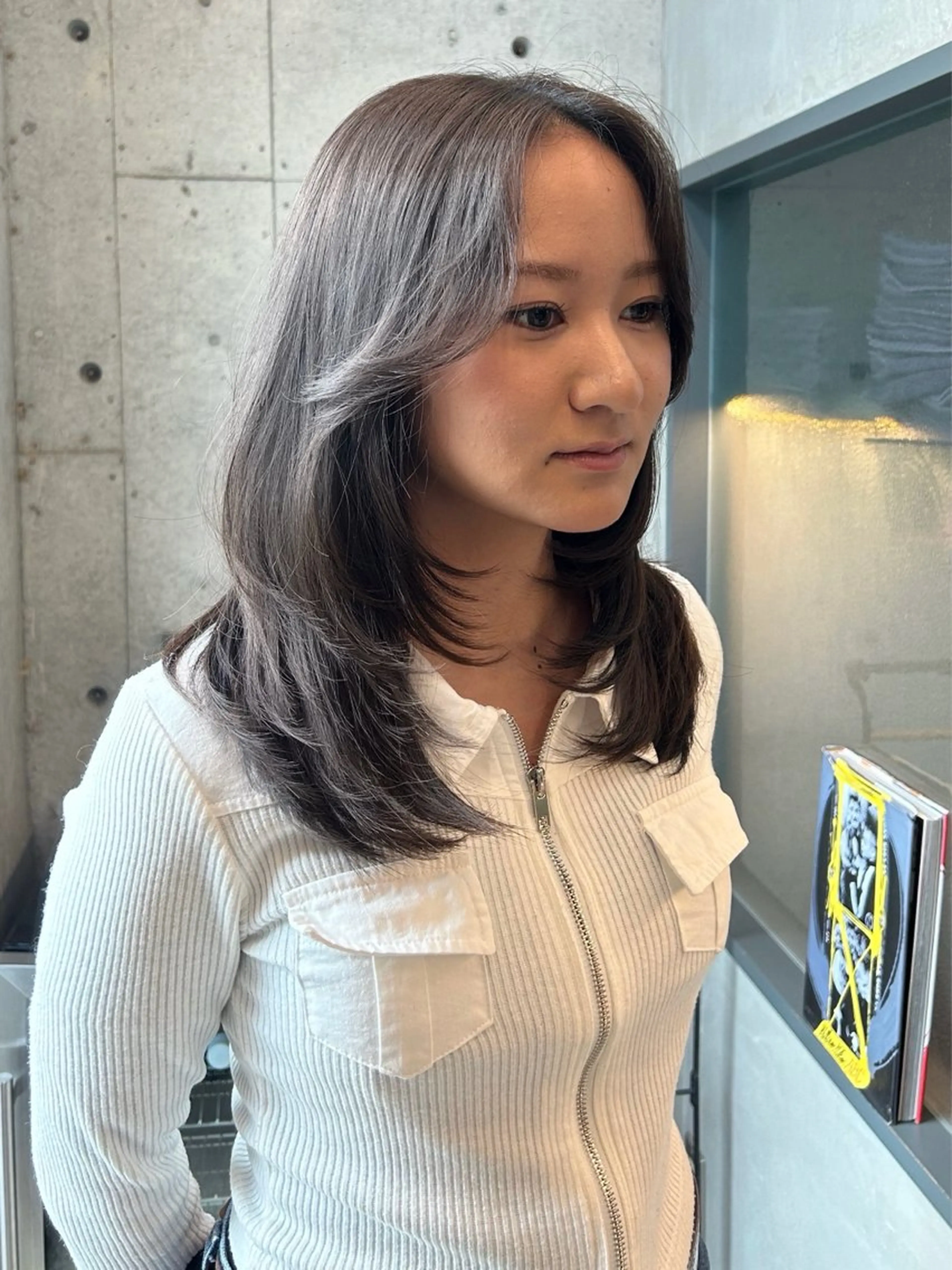 ミディアム カット トリートメント NEER所属・透明感カラー/ Reika☁️ིྀのヘアスタイル