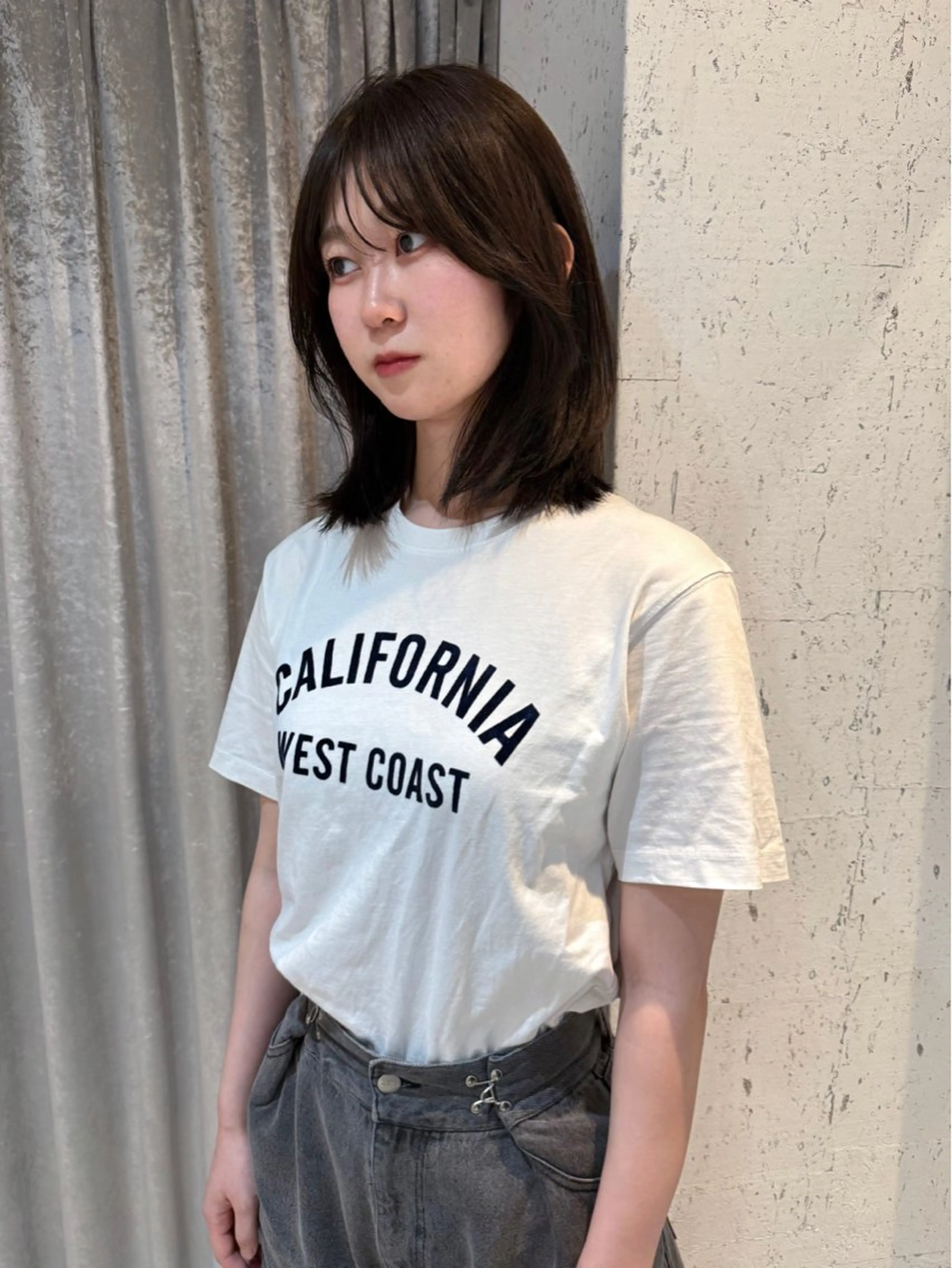 ミディアム カラー カット ヘアカラー トリートメント mai / linoah˚✧のヘアスタイル