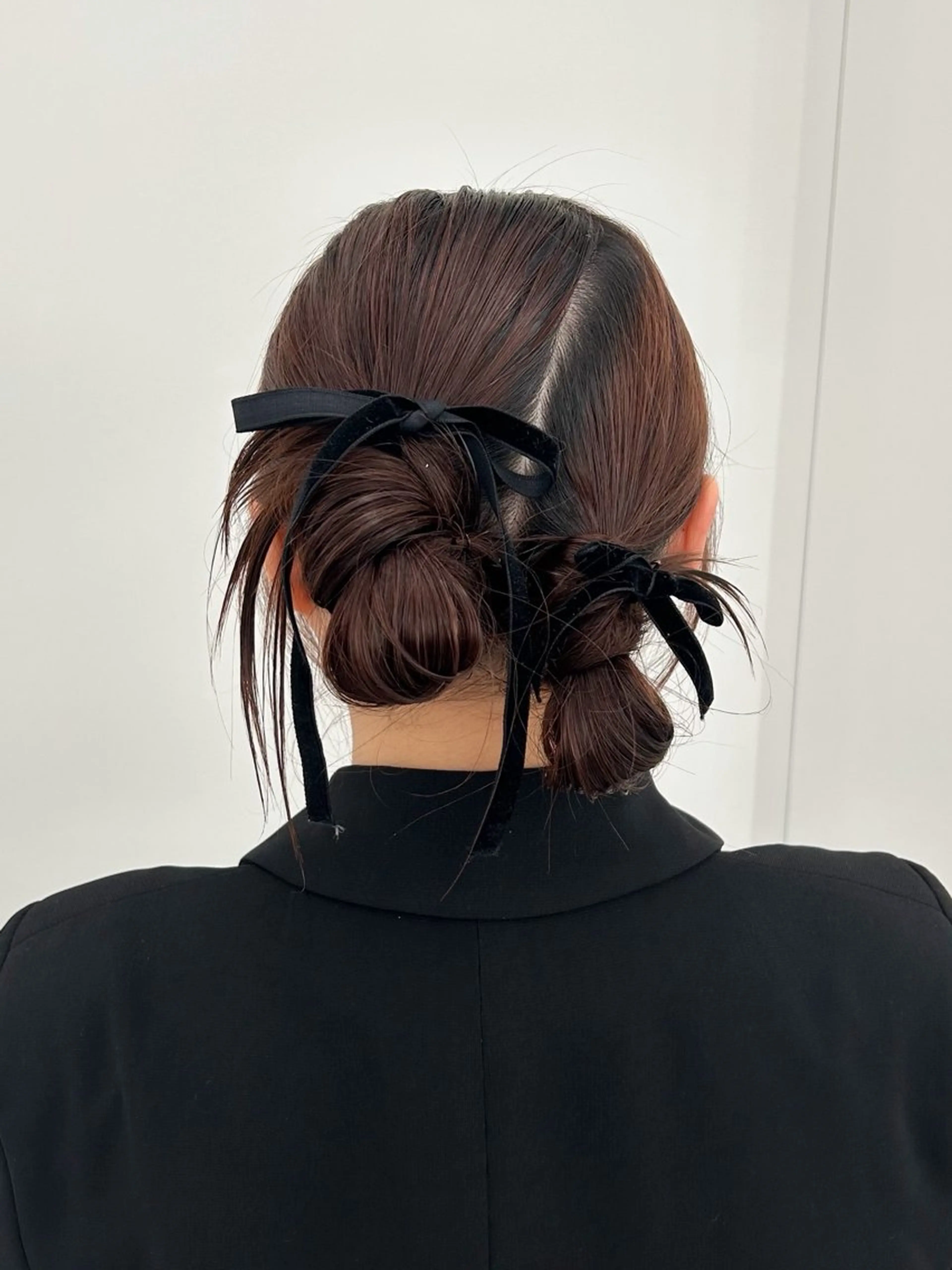 ロング ヘアアレンジ ヘアセット 韓国ヘア/顔周り ヘアセット/加藤優里のヘアスタイル