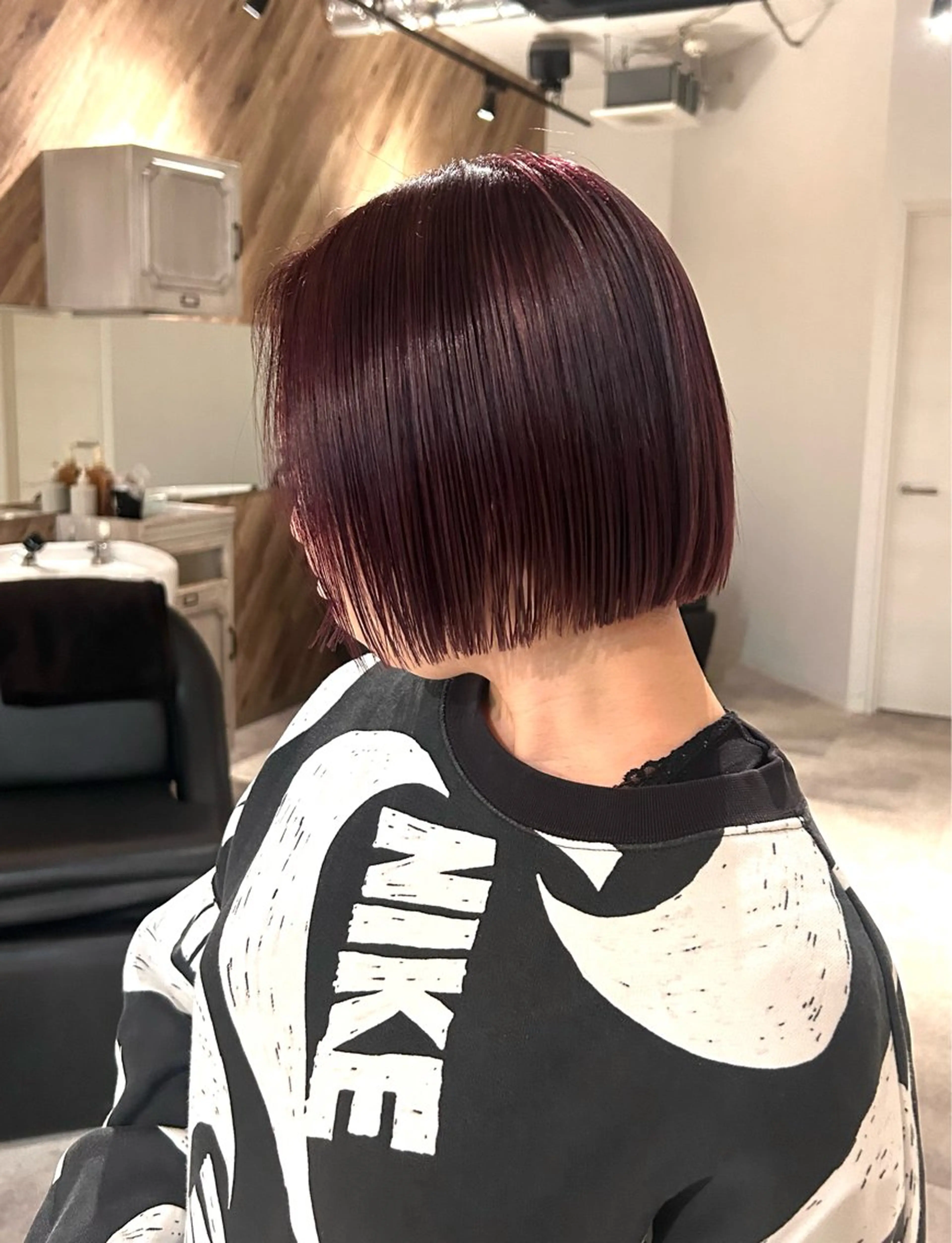 ショート ボブ ryo yaのヘアスタイル