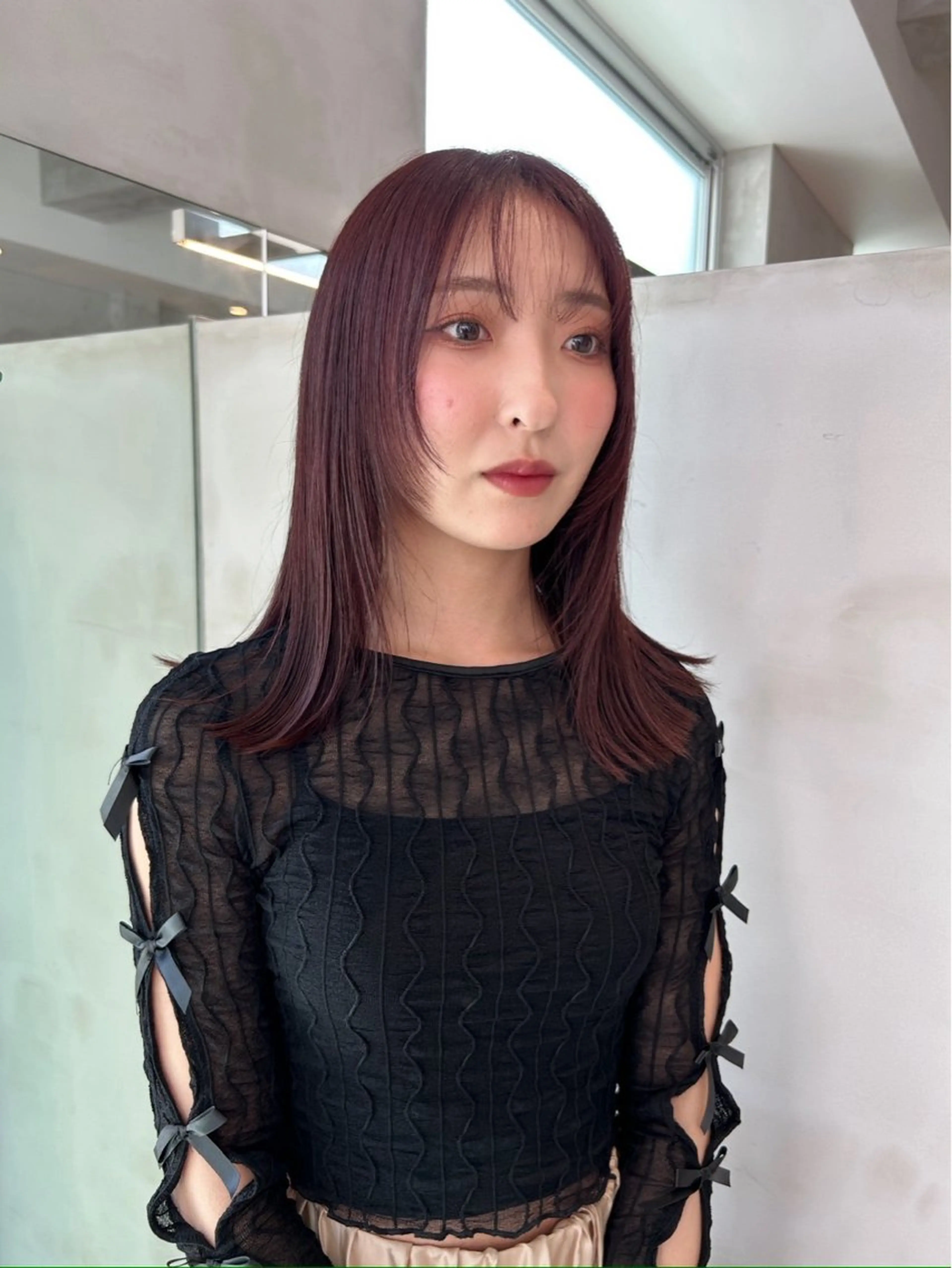【暖色color🍒】髪質改善color＋シャンプー＋トリートメントの写真