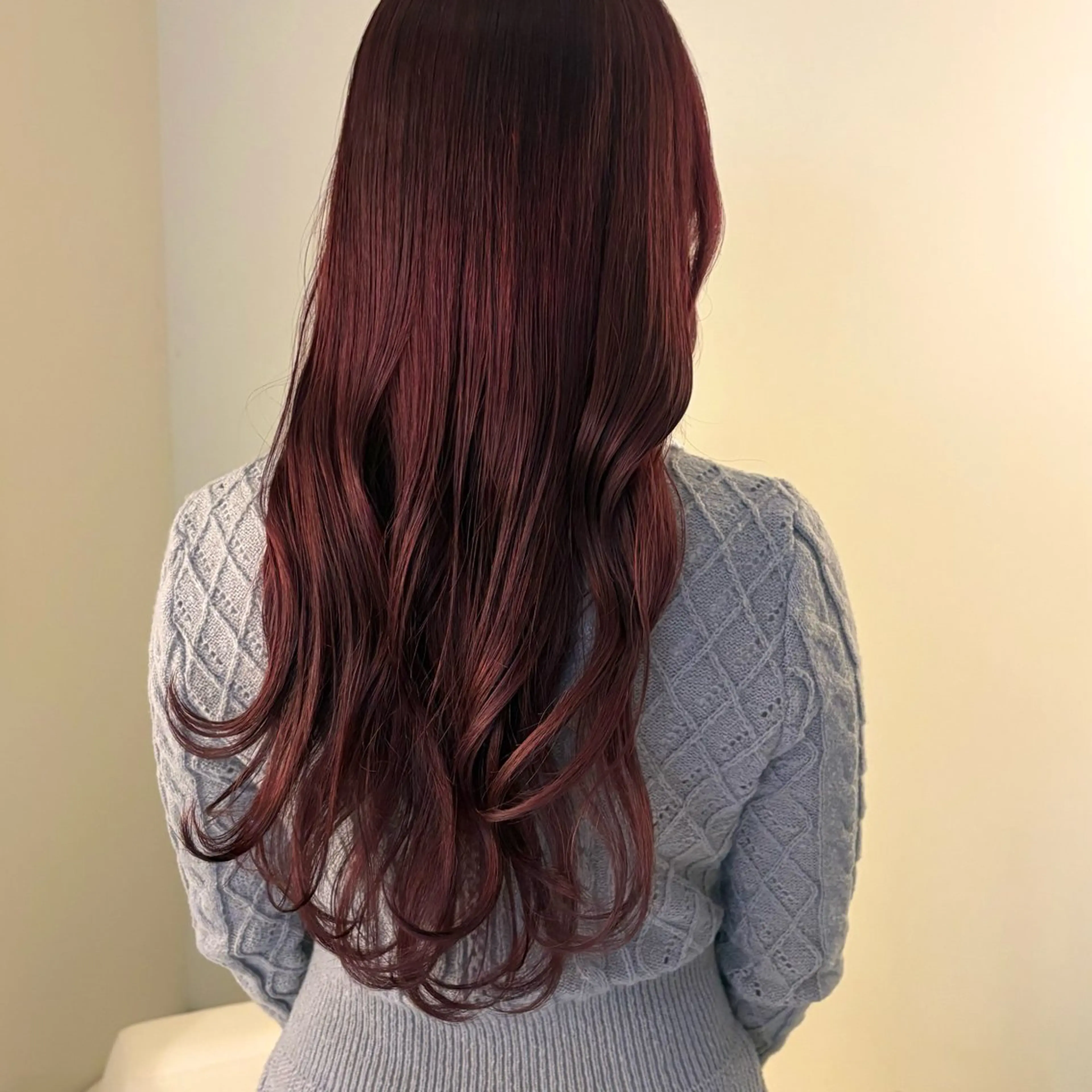 ロング カラー カット ヘアカラー トリートメント hana/艶髪 /透明感カラー🪞のヘアスタイル