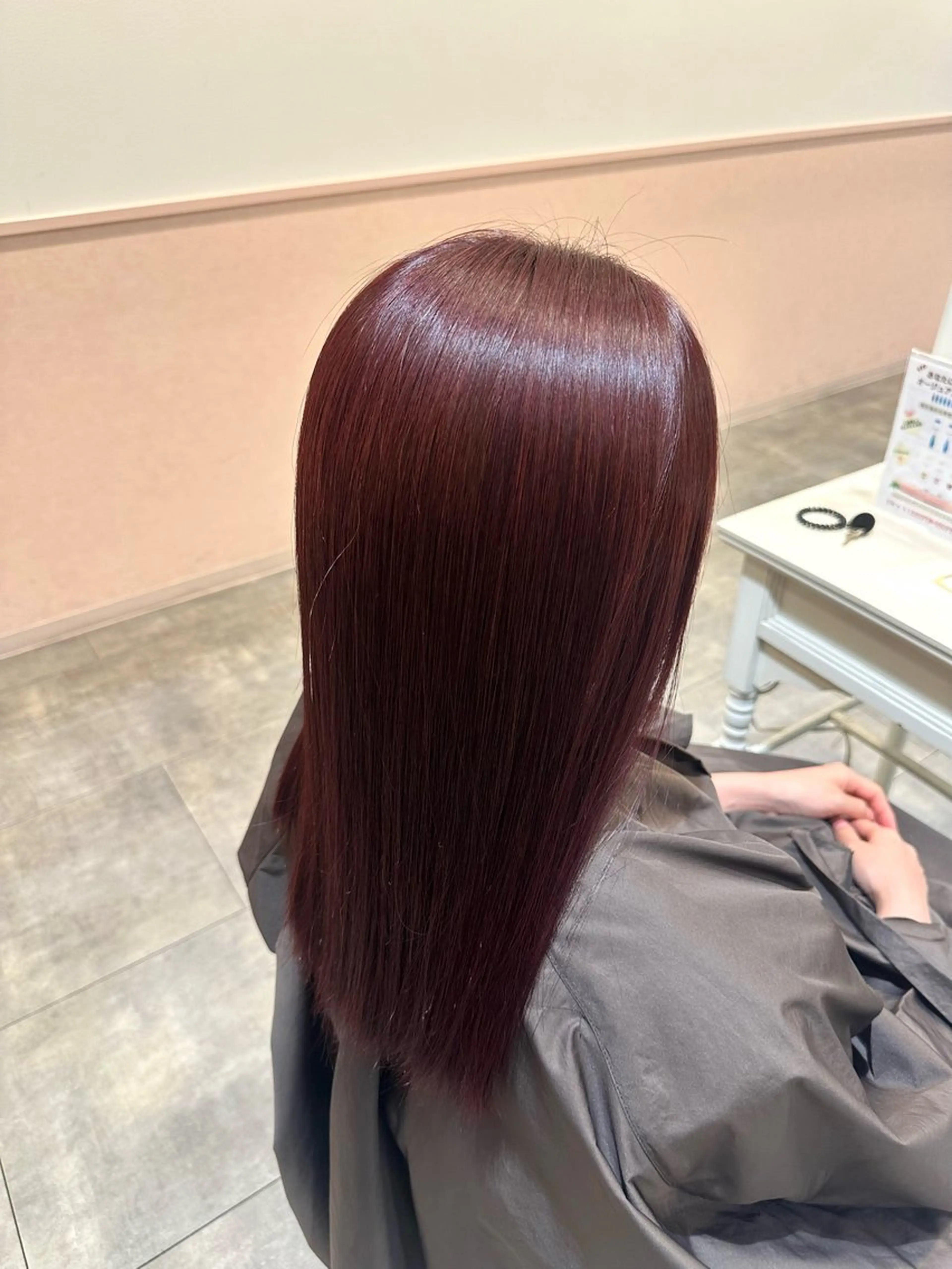 カラー カット ヘアカラー レイヤーカット/ 艶 カラー/Manakaのヘアスタイル