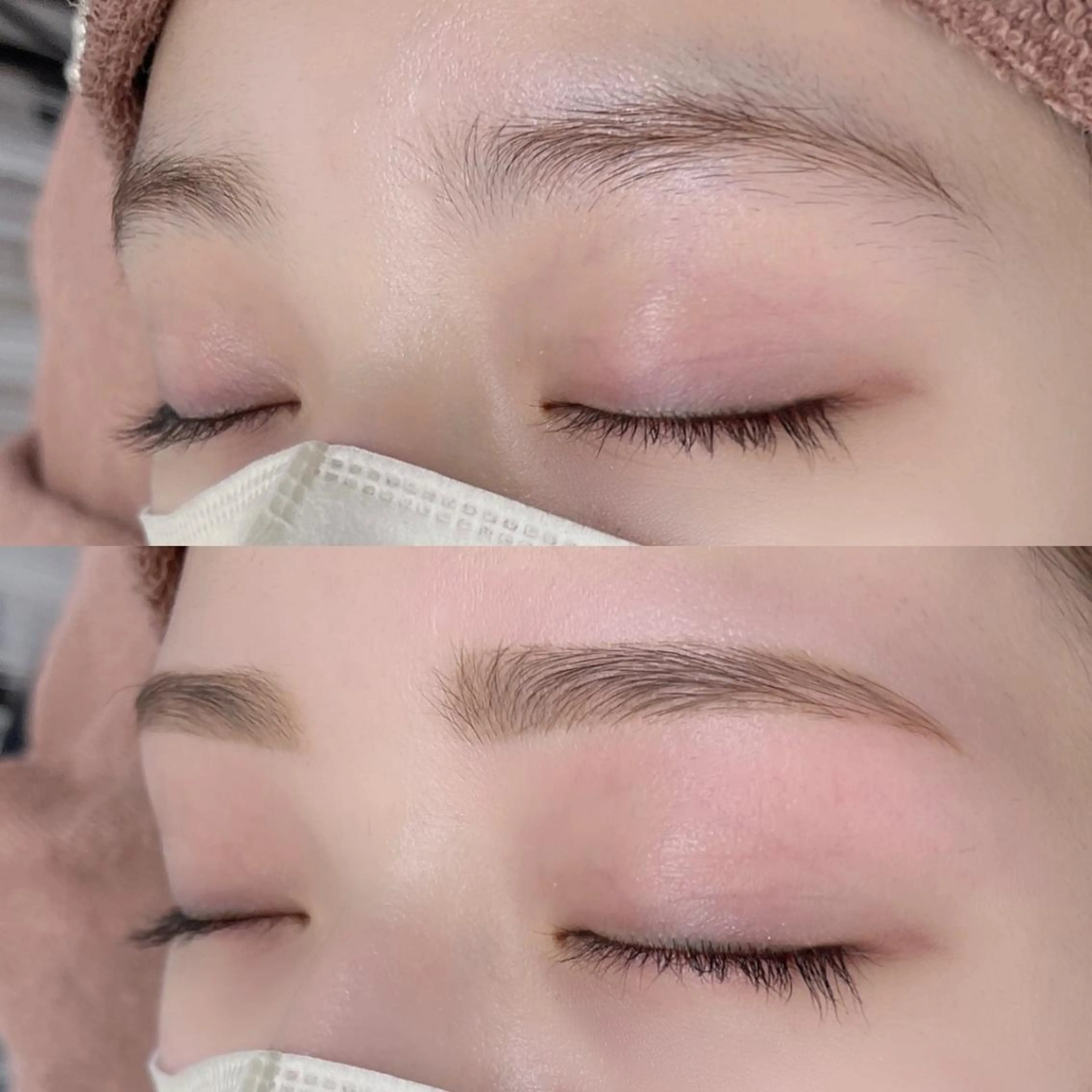 パーマ メンズ アイブロウ BEIGE 金山 🌹RUKAのマツエク・マツパデザイン