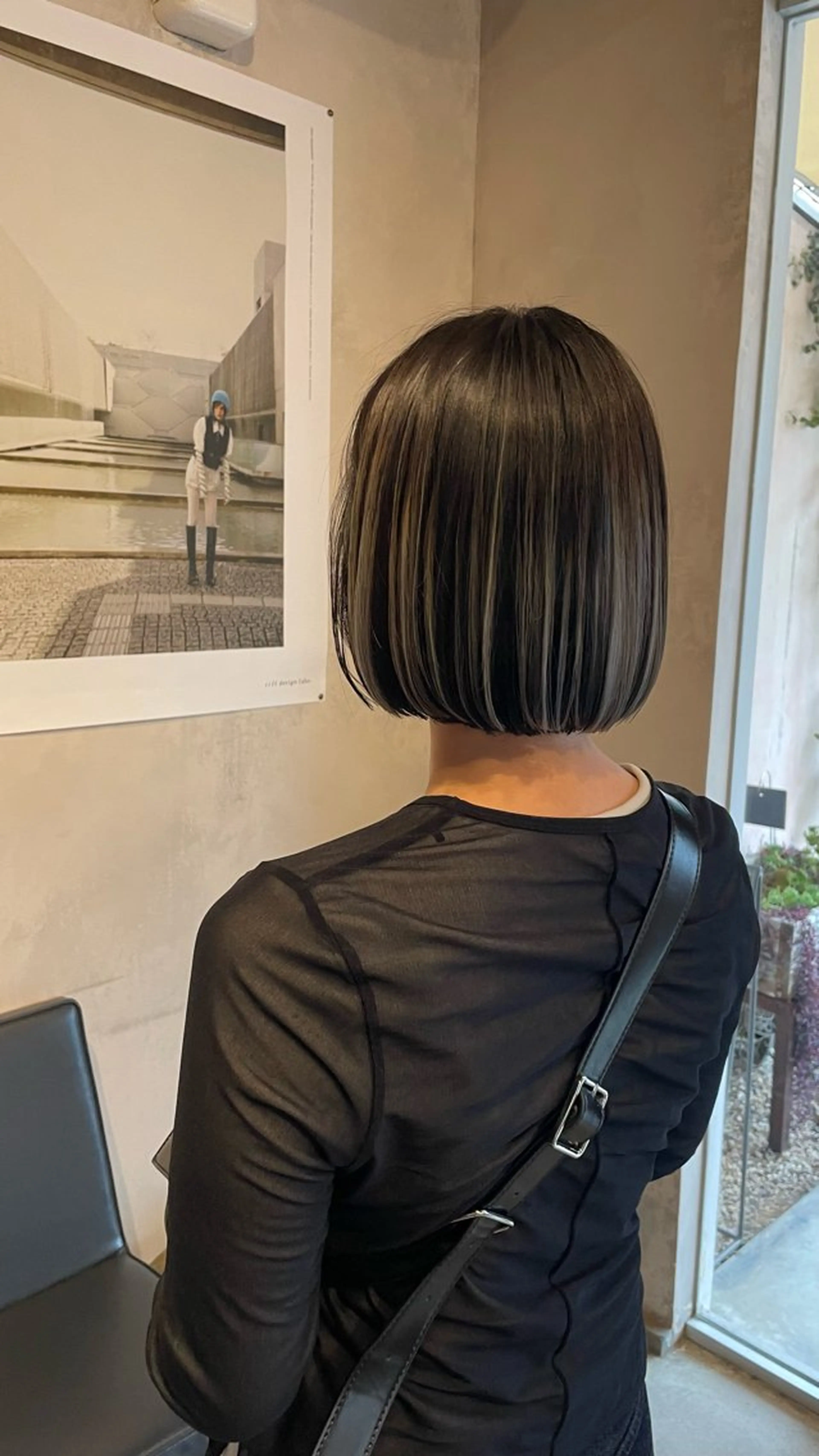 ミディアム カラー 橋本 実奈美のヘアスタイル