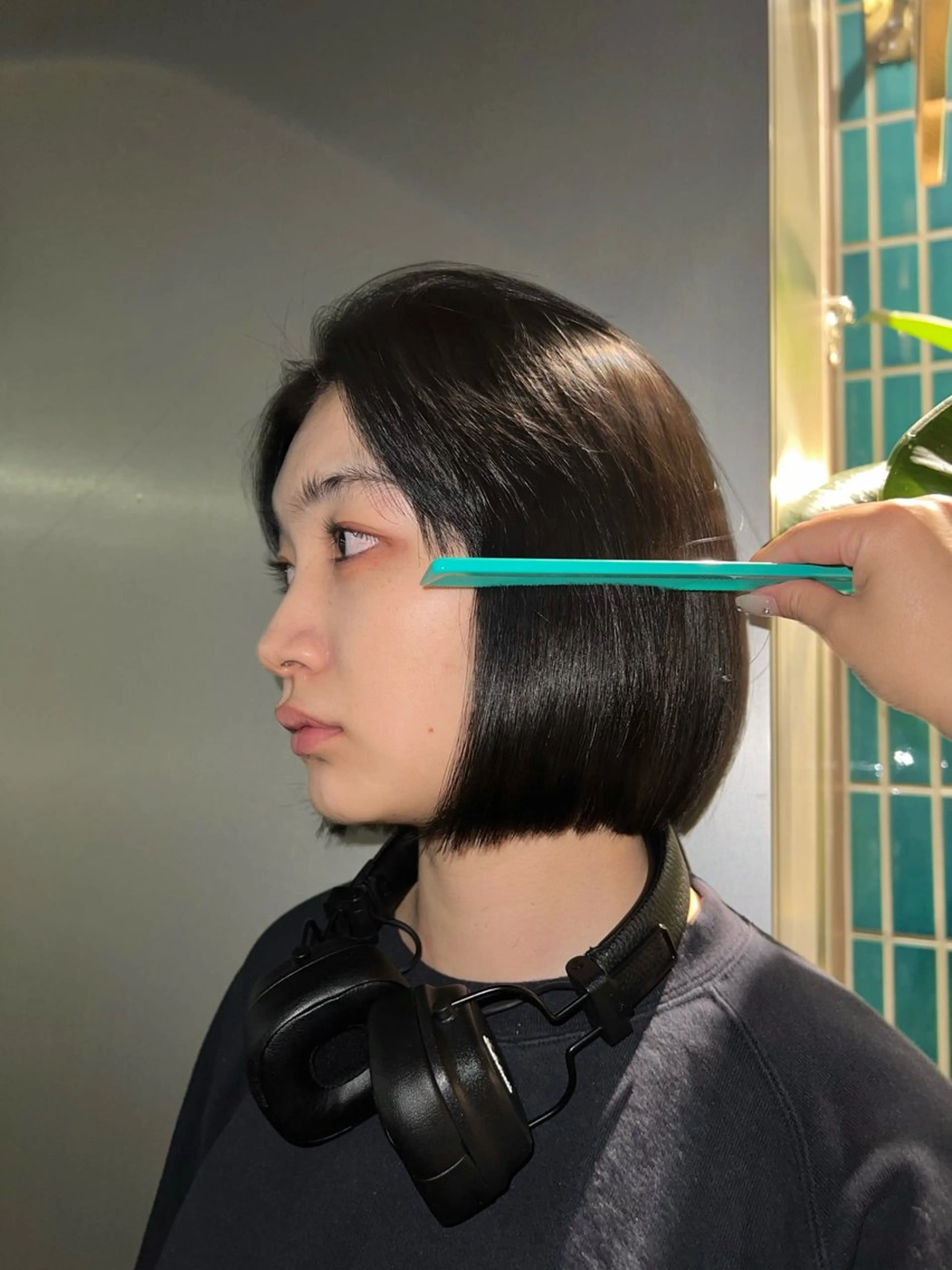 ショート 🌙コテ巻き風パーマ 🌙菜月のヘアスタイル