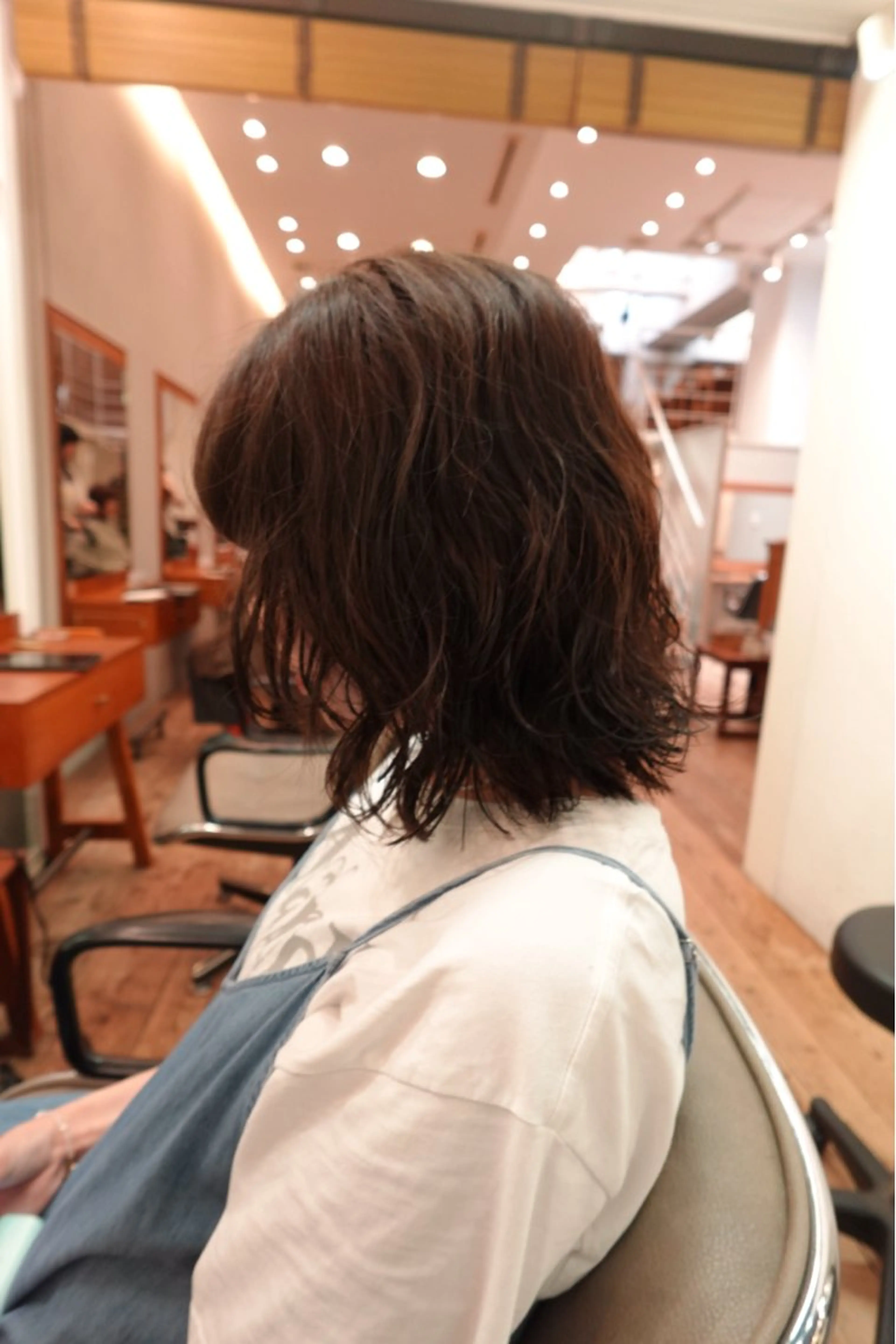 ミディアム 🍁ロングパーマドラ イパーマ🍁陸来のヘアスタイル