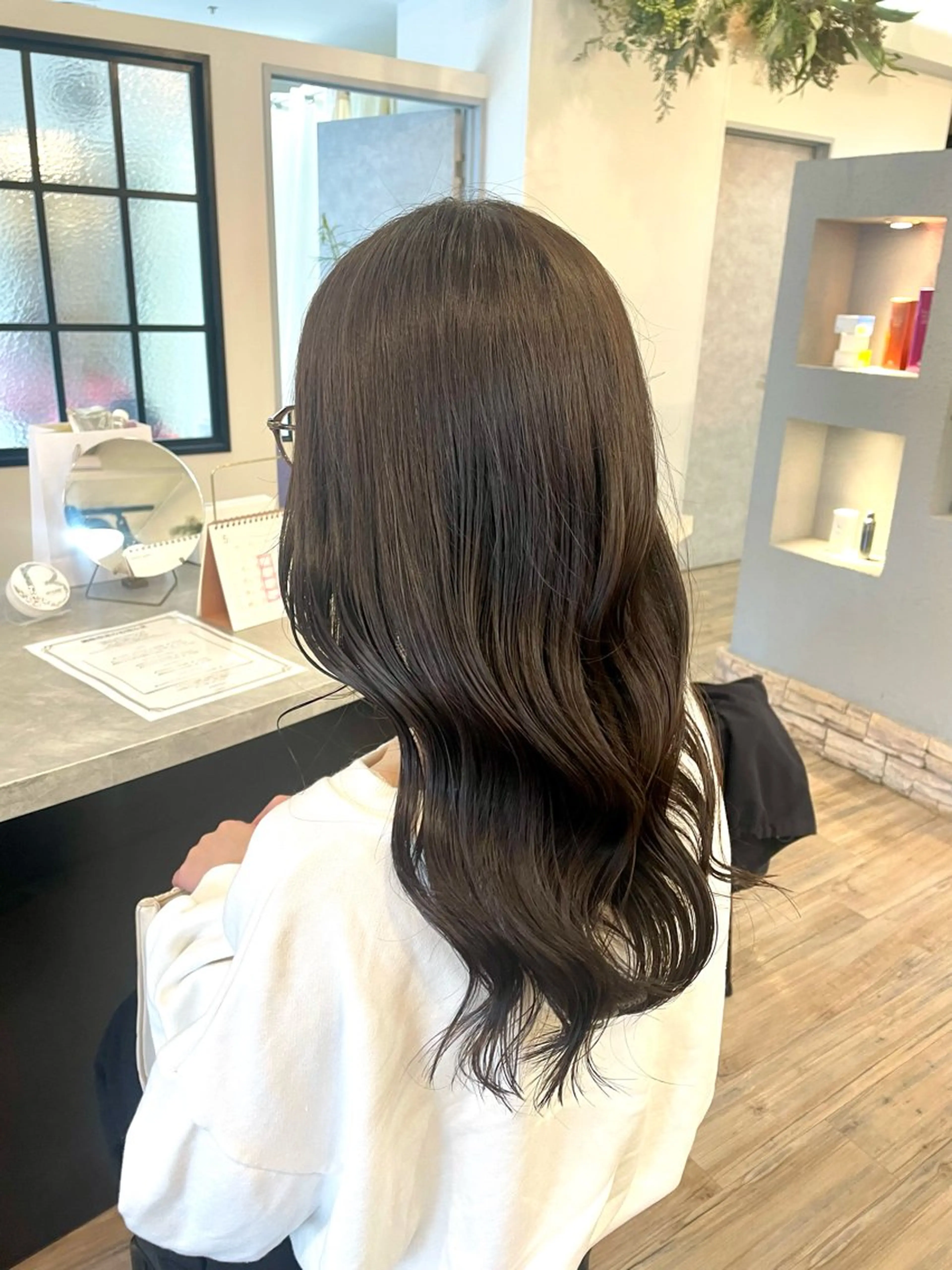 ✂️似合わせカット🧡＋🫧透明感カラー🫧＋🌻Aujua4stepトリートメント✨　🌻の写真