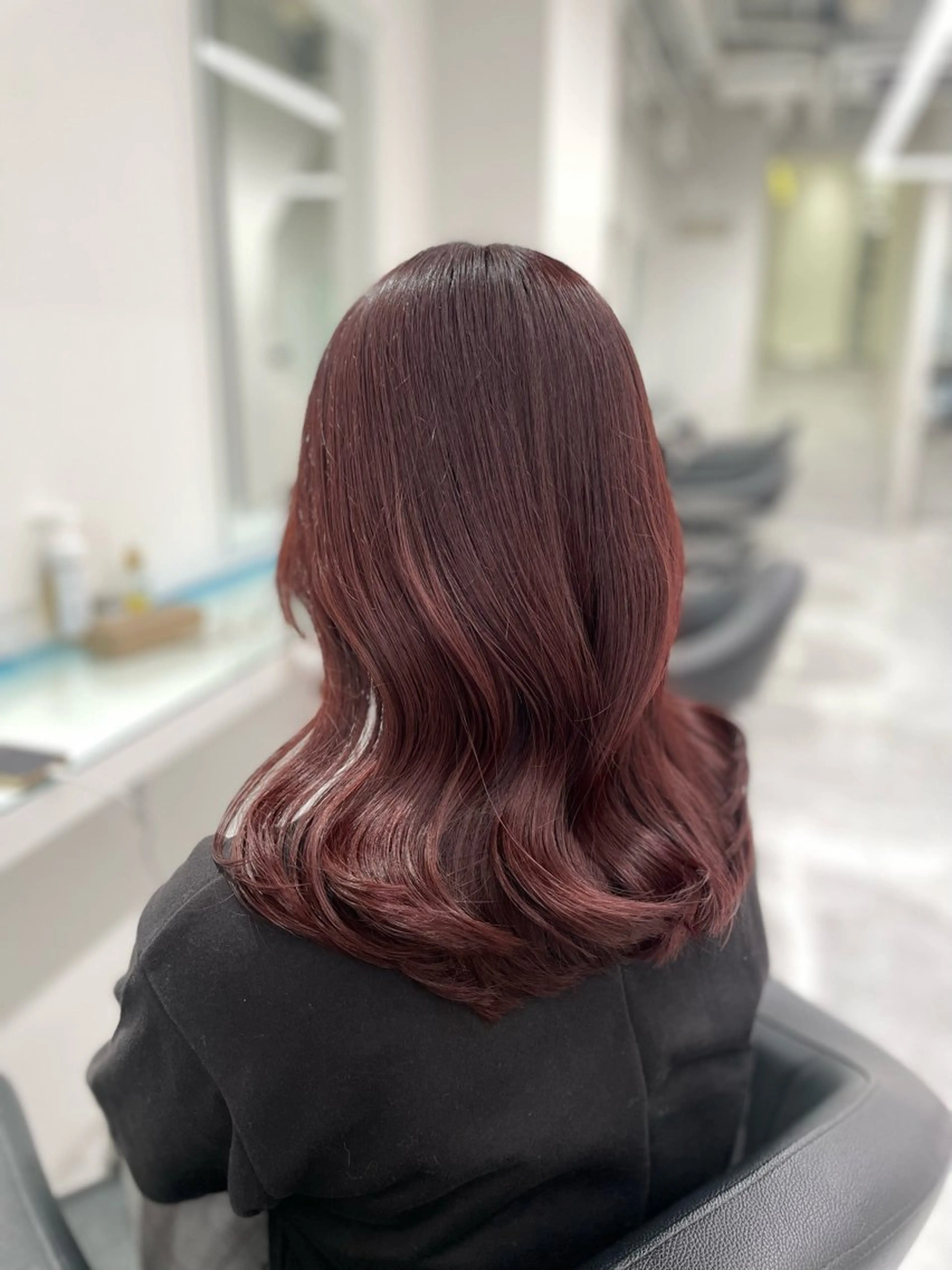 セミロング カラー ヘアカラー トリートメント ヘアセット 透明感💕今っぽ似合 わせ𝐍𝐨. 𝟏のヘアスタイル