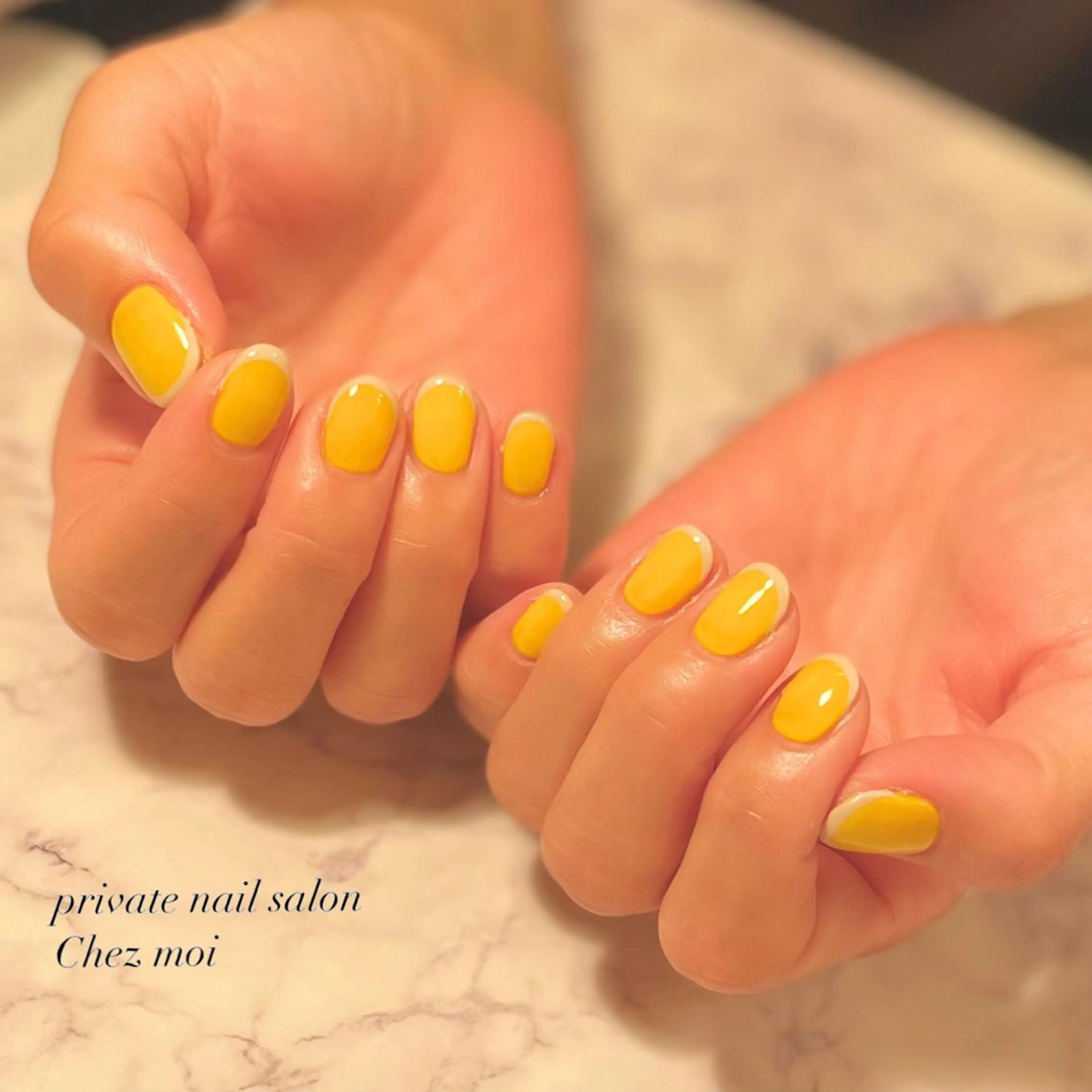 ネイル フレンチネイル KOMINE TOMOKOのネイルデザイン