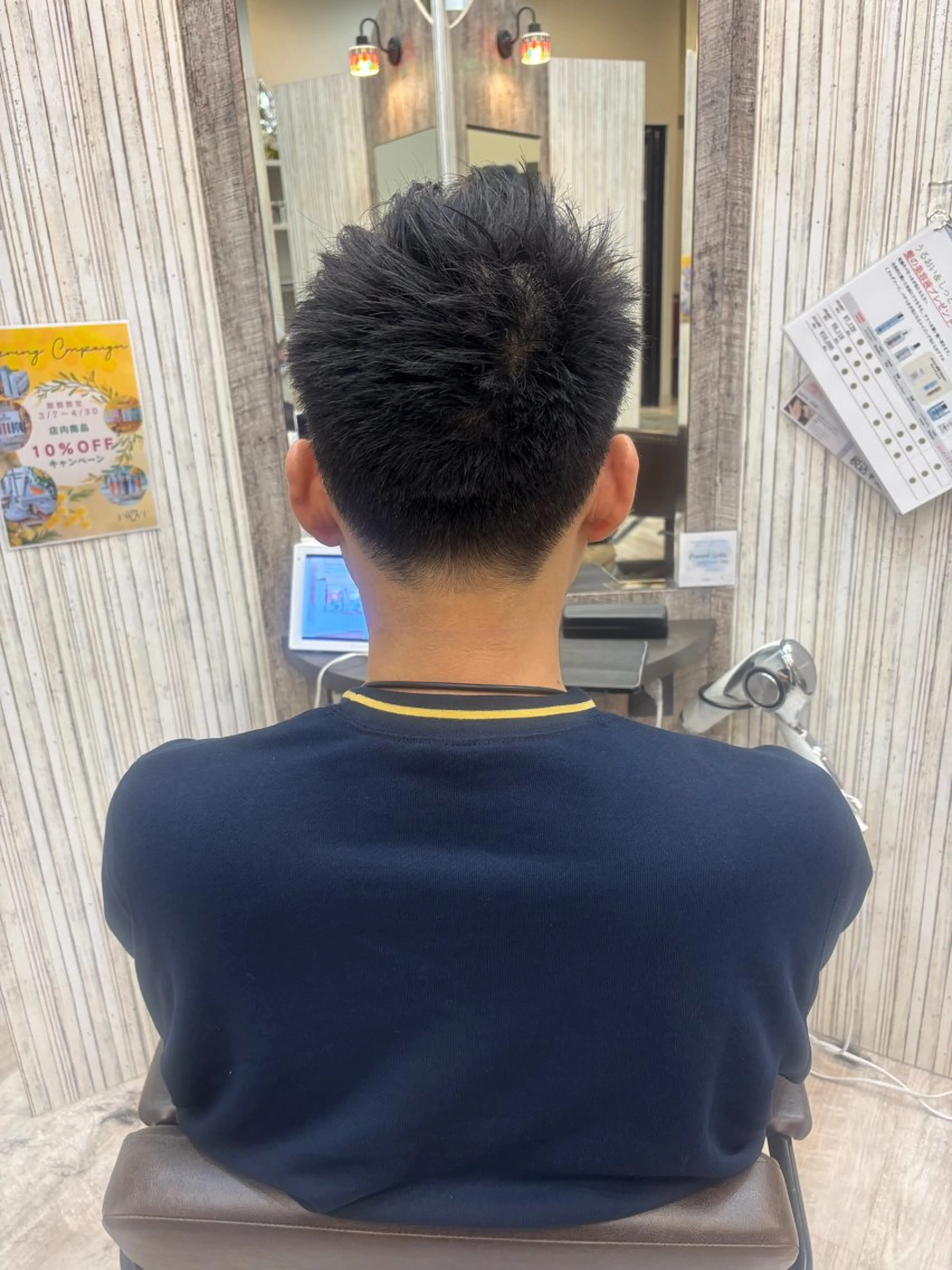 ショート メンズ カット 加藤 優子のヘアスタイル