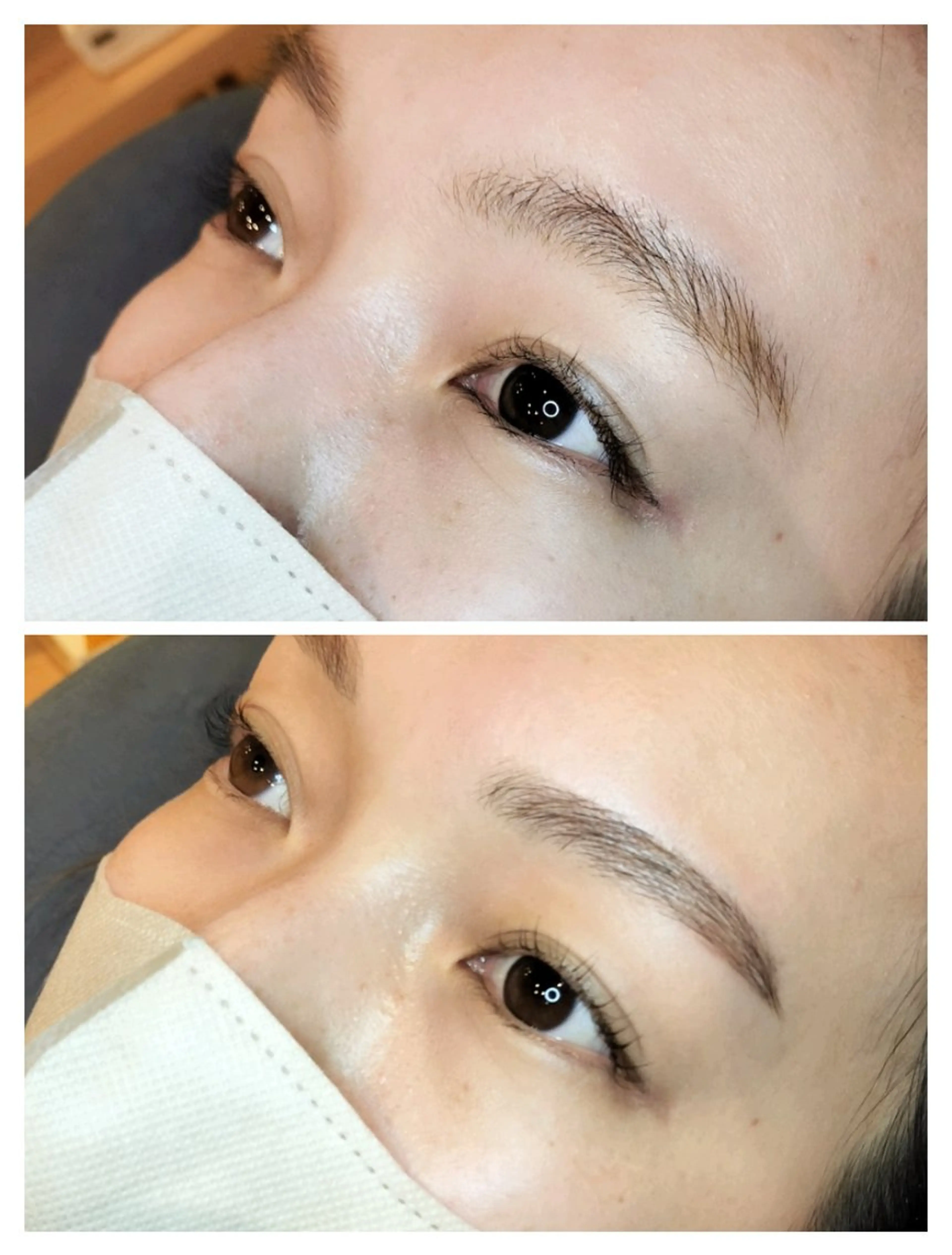 アイブロウワックス(毛抜き+カット+メイク仕上げ)☆再来周期割引ありの写真