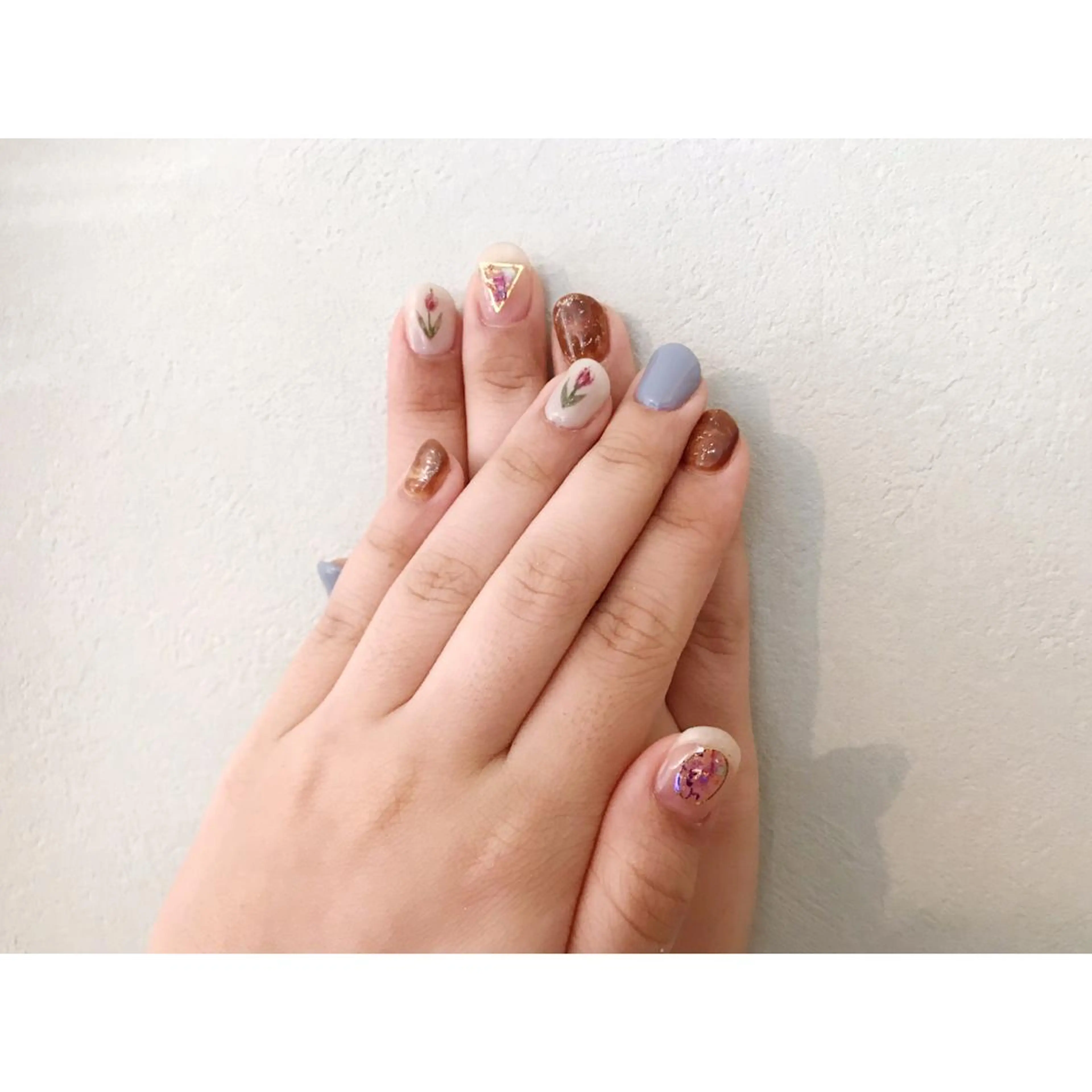 ネイル ハンドネイル フットネイル rebon＊ natsukiのネイルデザイン