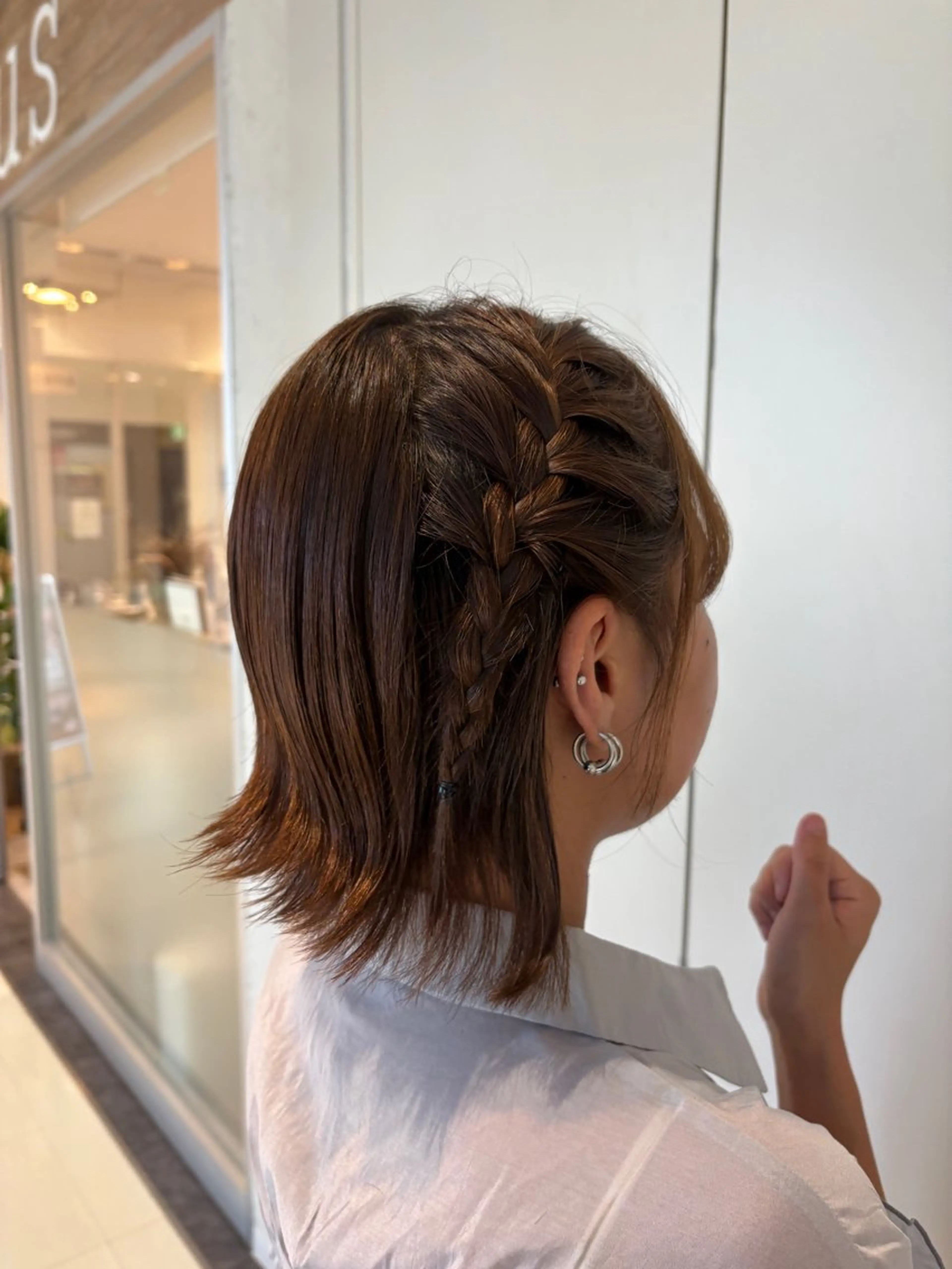 ヘアアレンジ ピンクカラーアレンジ 🩷AYANA🩷のヘアスタイル