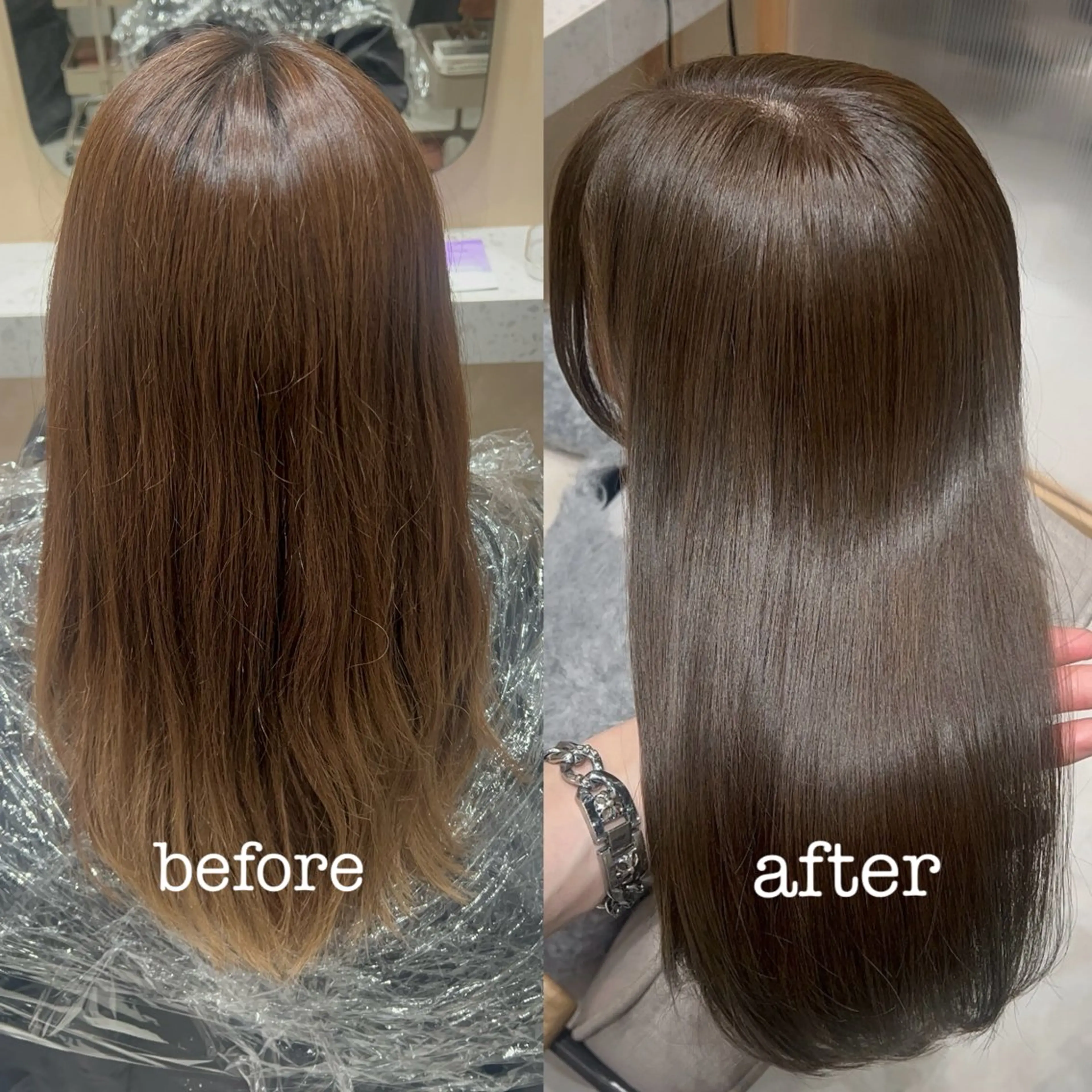 ロング 髪質改善 トリートメント ヘアカラー トリートメント 💎髪質改善/艶髪 💎mizuki💎のヘアスタイル