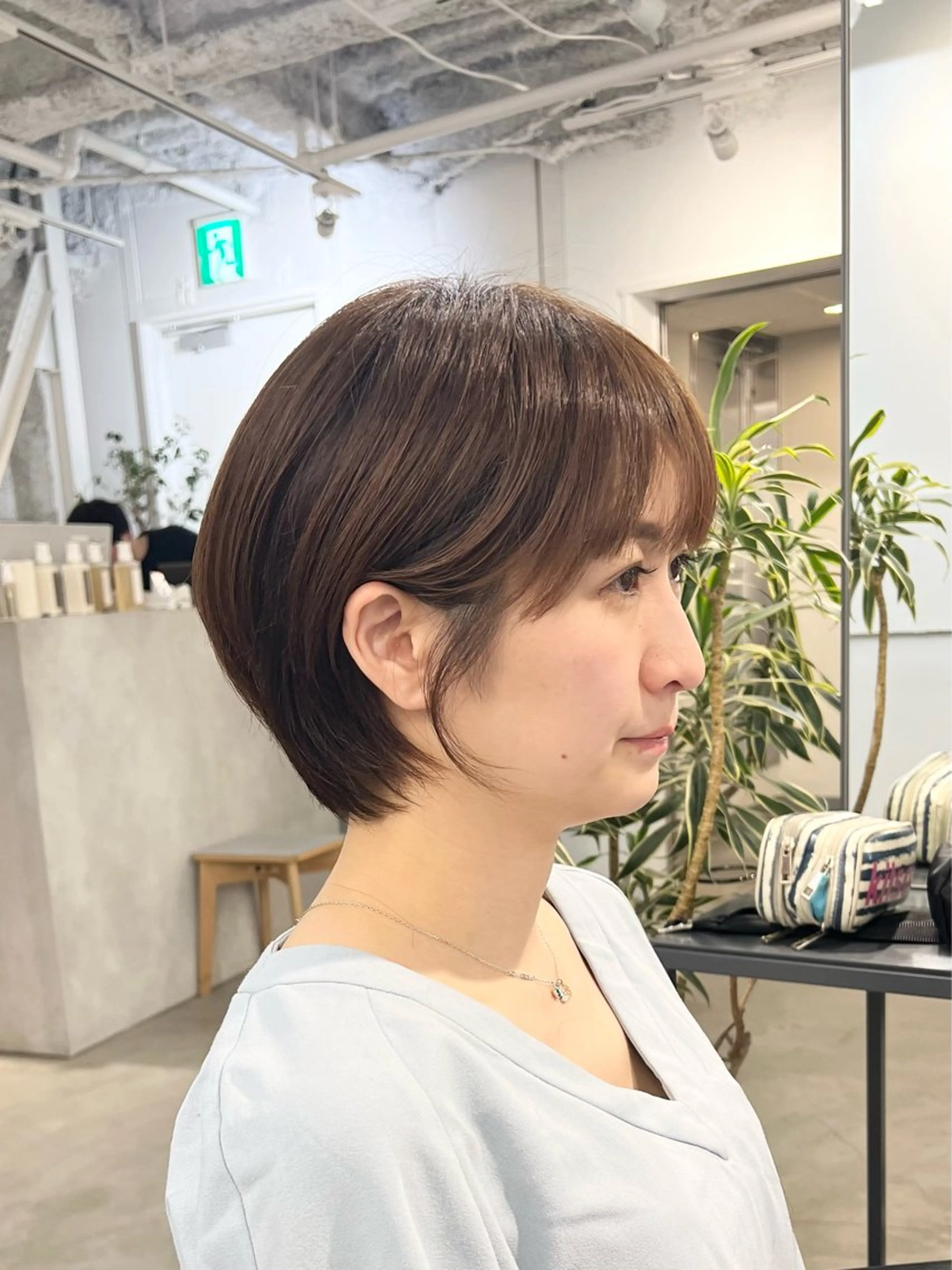 ショート カラー 田尻 維孝/ショート/ボブのヘアスタイル