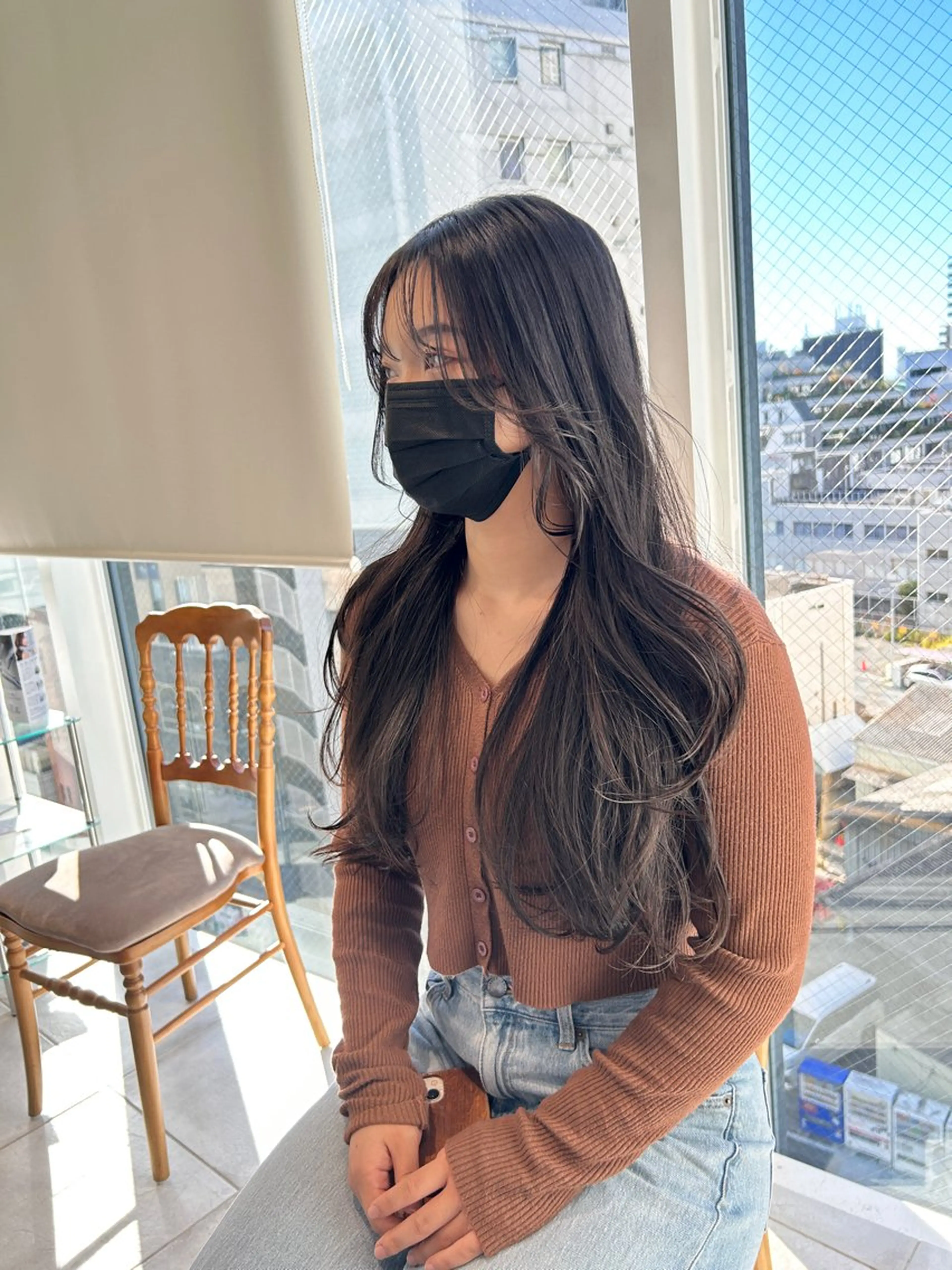 ロング カット ヘアカラー トリートメント 【代表】 たき〜のヘアスタイル
