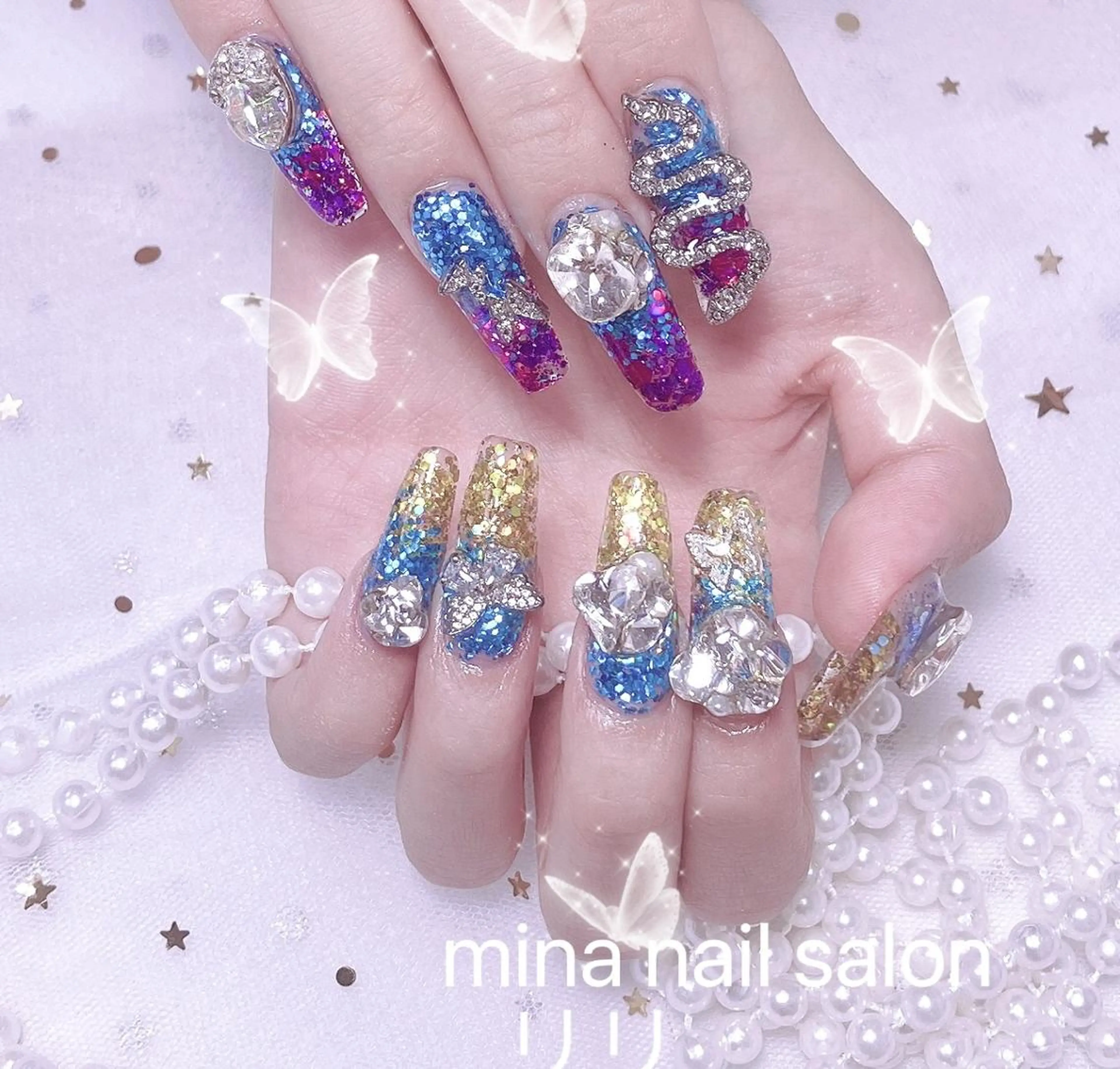 ネイル 🎀まゆ 🪽🐾のネイルデザイン