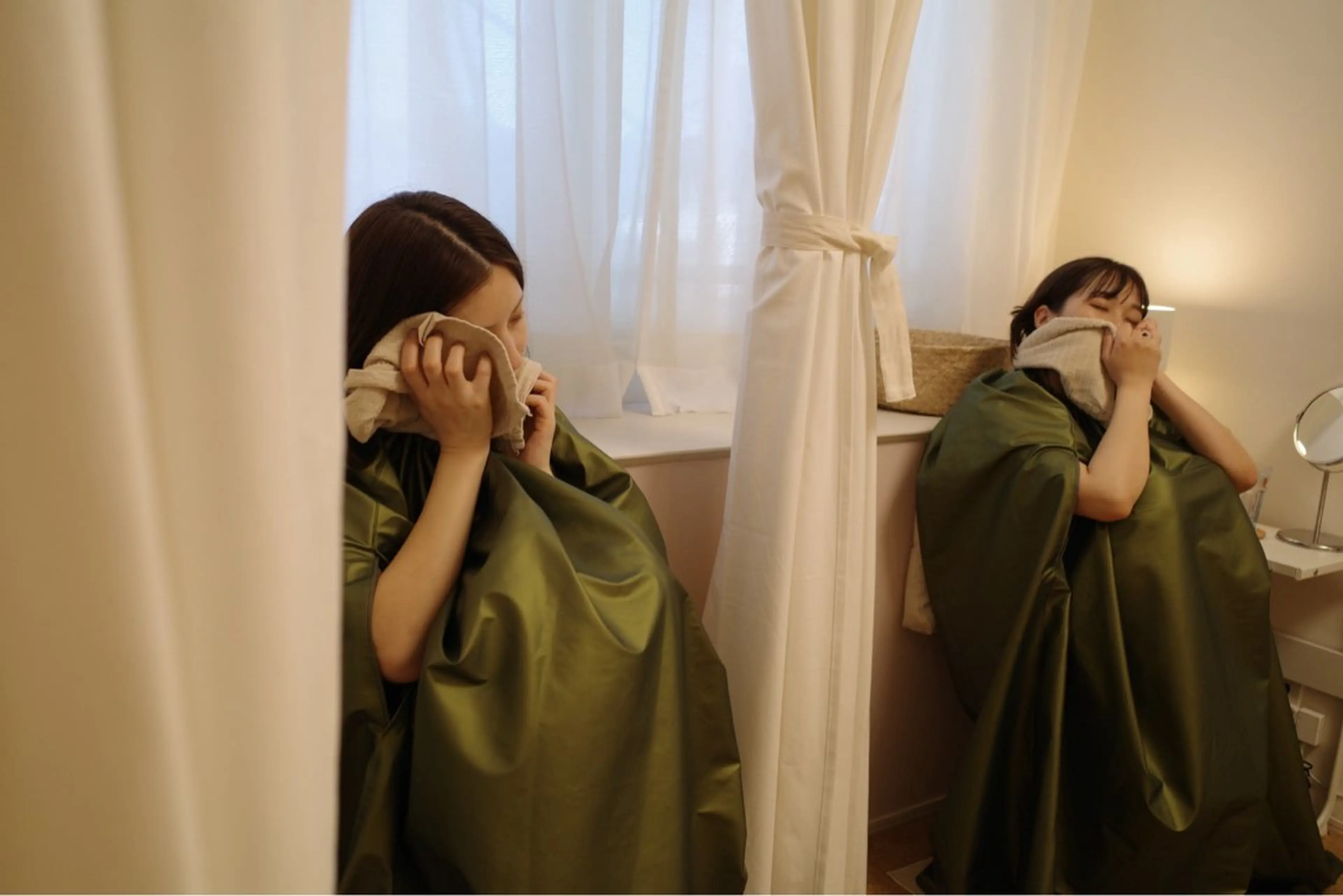 【ペアOK】黄土よもぎ蒸し40分🌿‬👥の写真