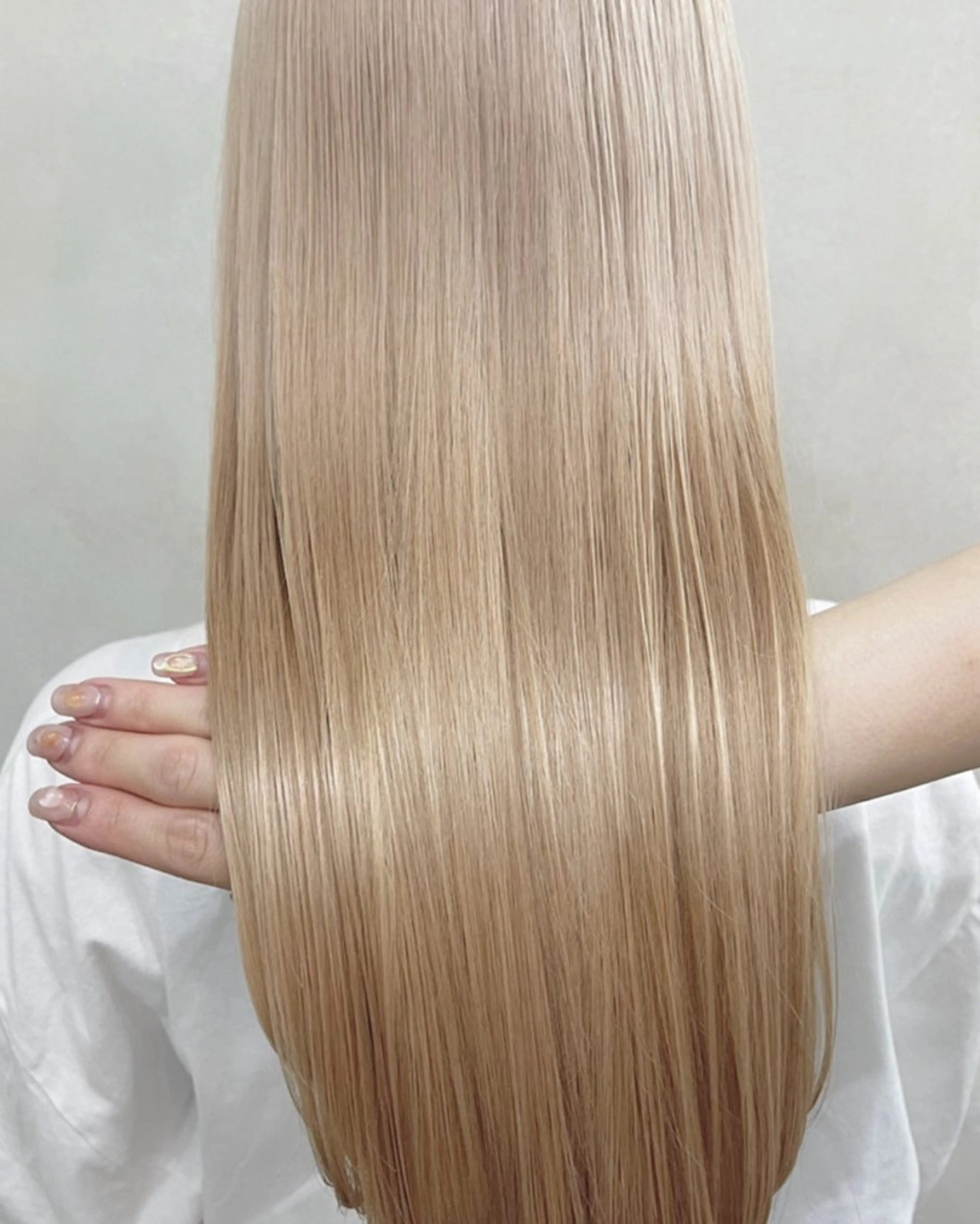 ロング 武田 和子のヘアスタイル