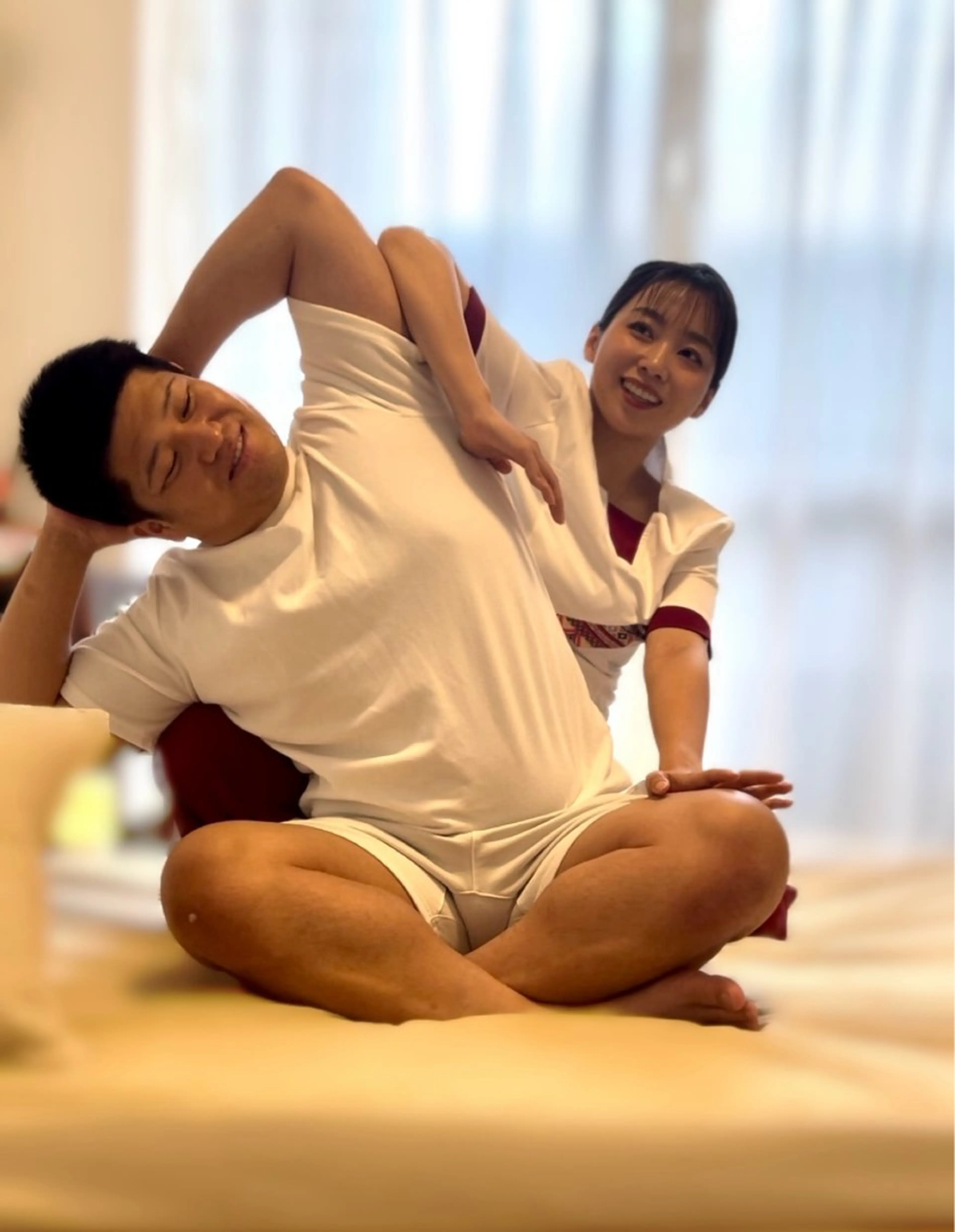 足湯付き♨️タイ古式マッサージ60分の写真