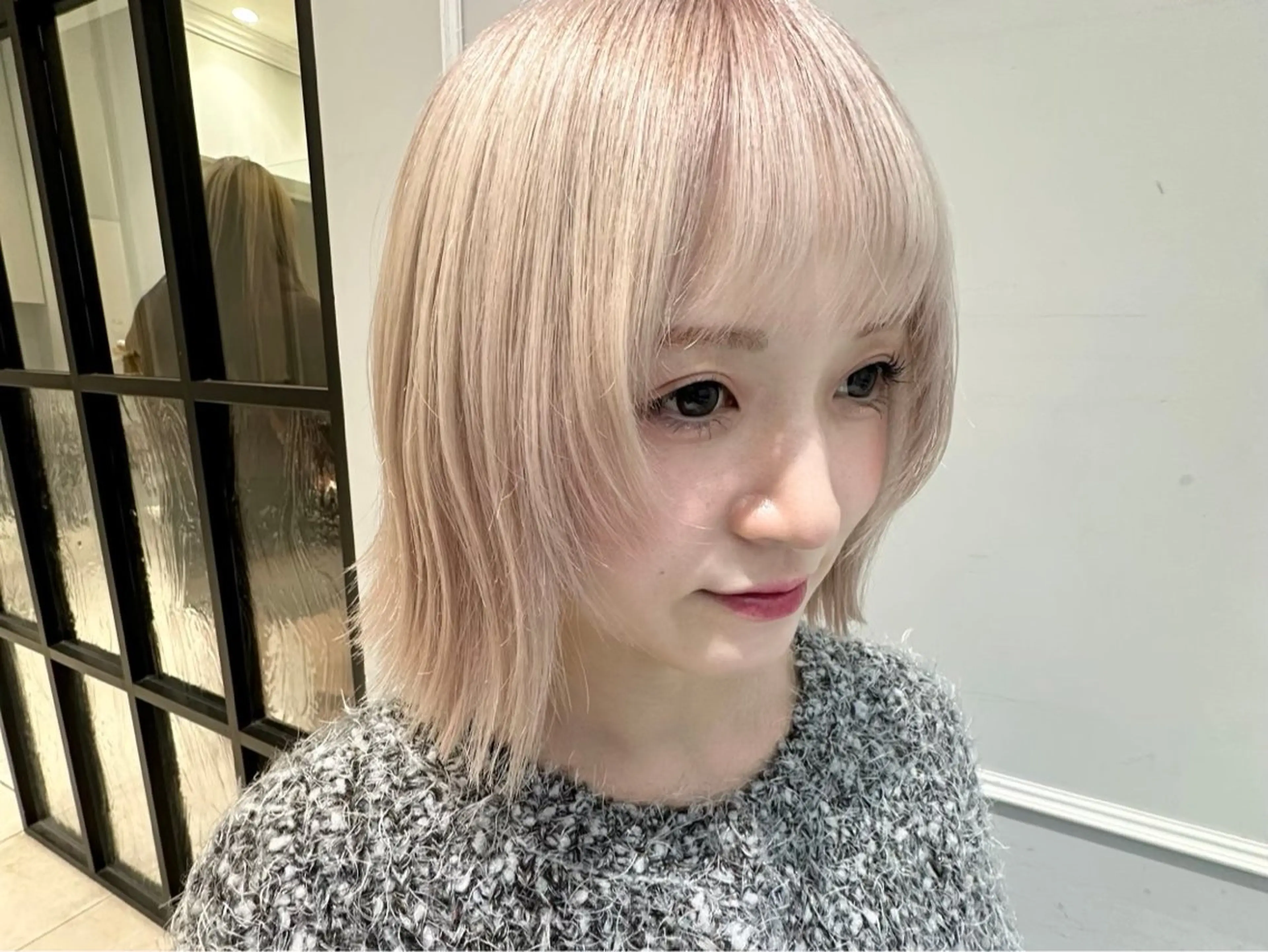 ミディアム カラー 和田ねいろ/ モデル募集中のヘアスタイル