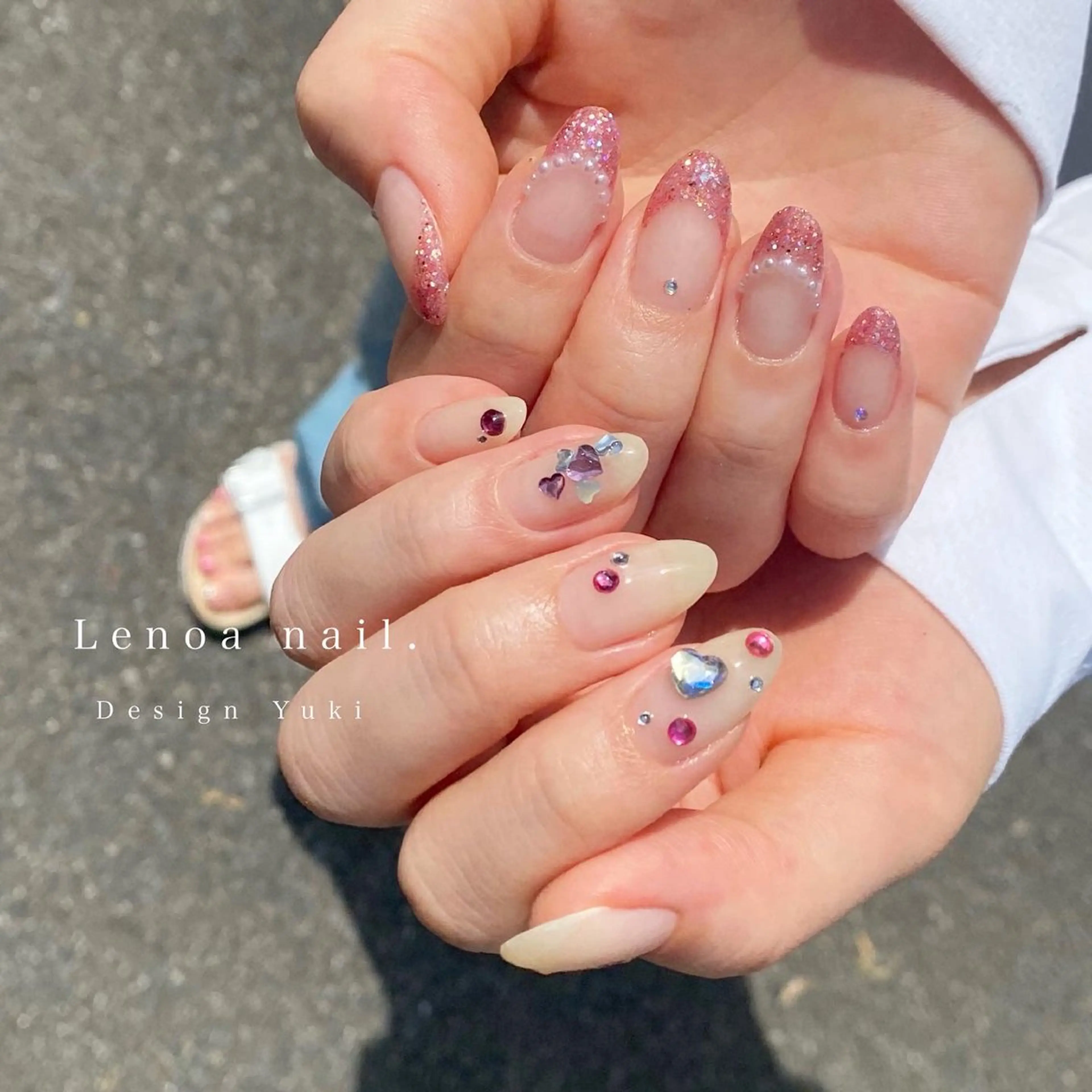 ネイル ハンドネイル Lenoa Yukiのネイルデザイン