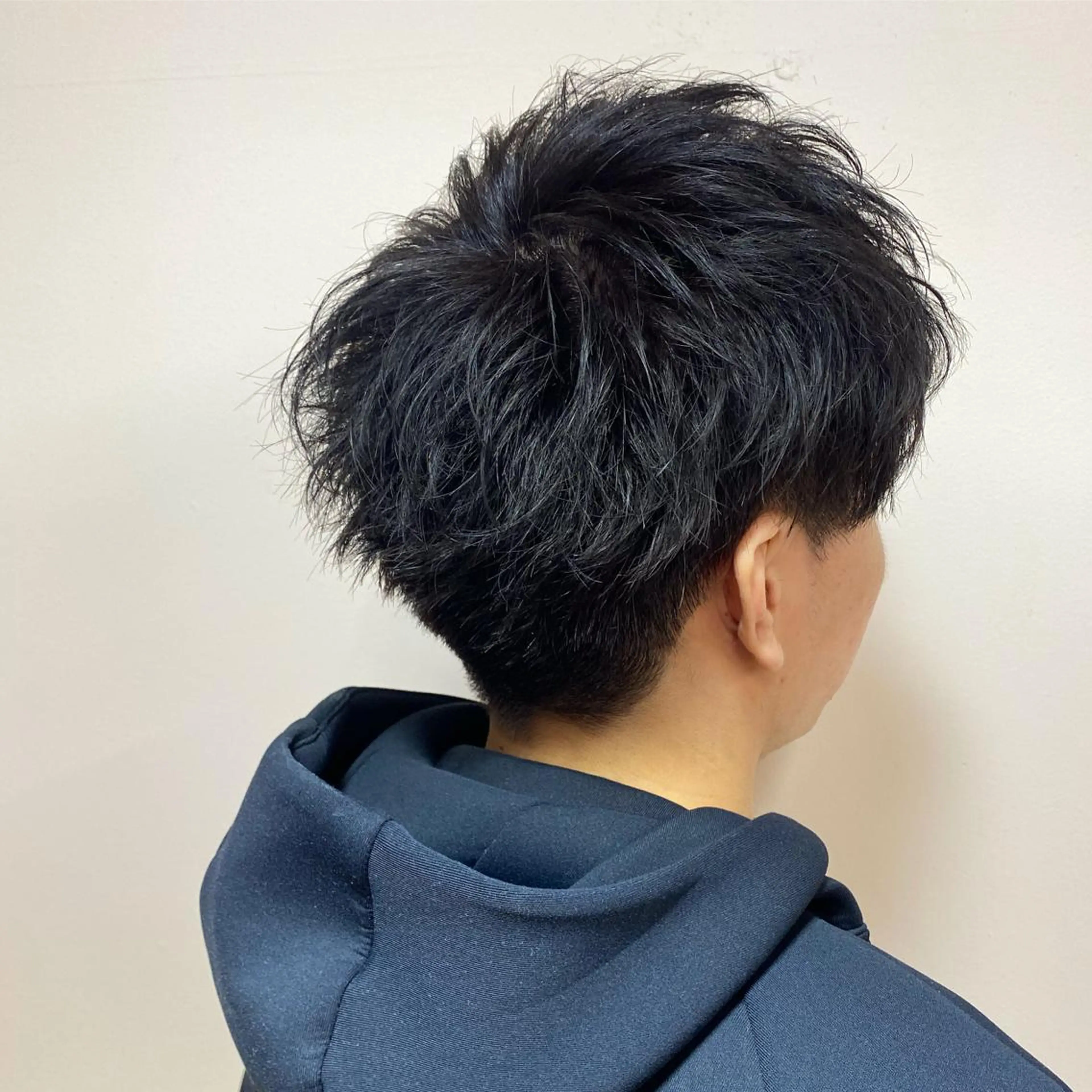 メンズ アップバング 刈り上げ 柏メンズパーマ特化 蛯谷  晃裕のヘアスタイル