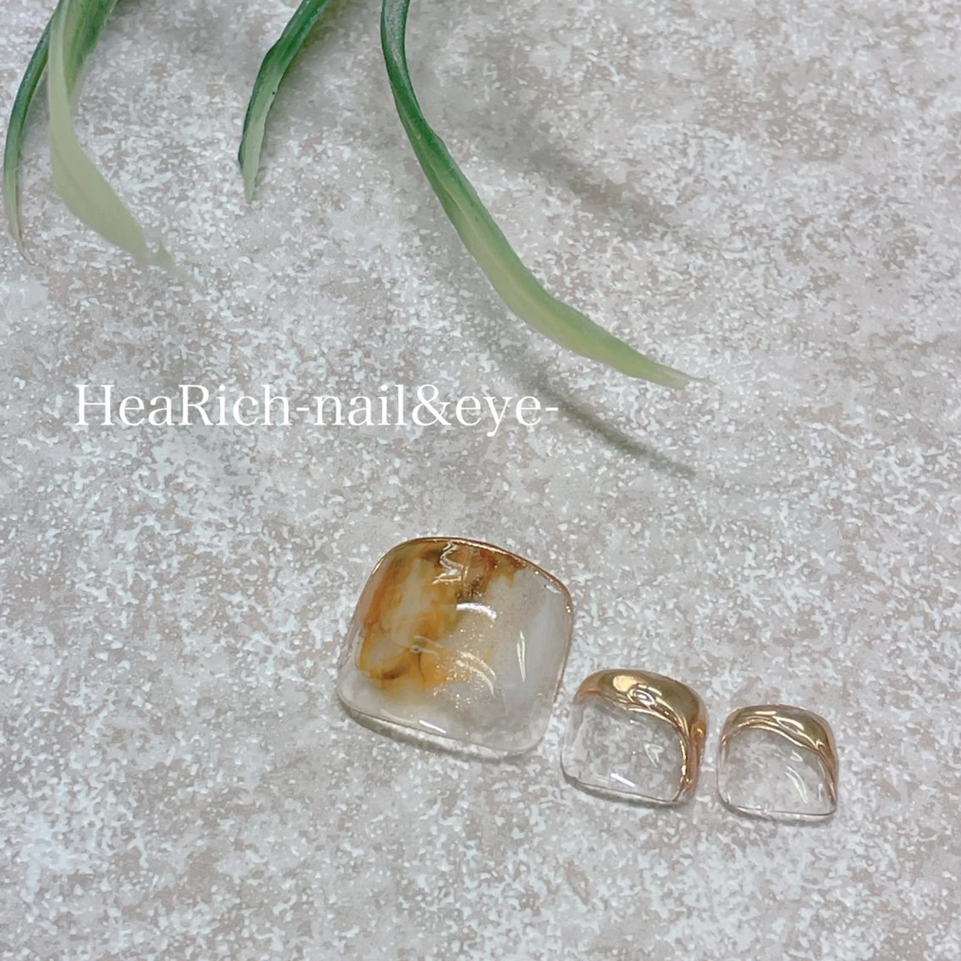 ネイル フットネイル ハーリッチnail HeaRichのネイルデザイン