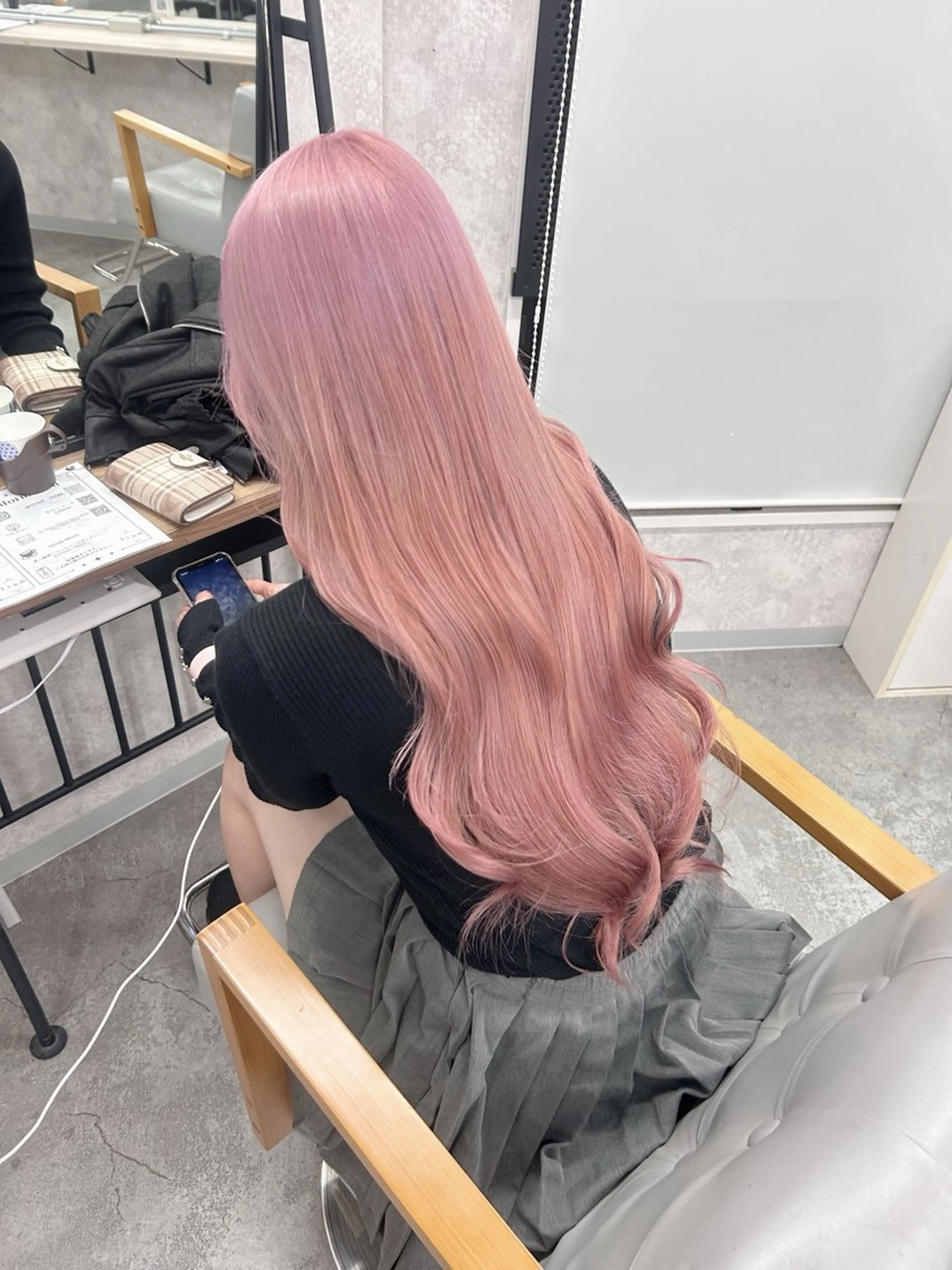 ロング カラー ヘアアレンジ ヘアカラー トリートメント ヘアセット 💕ブリーチ/ヘアメ 🎀YUUKAのヘアスタイル