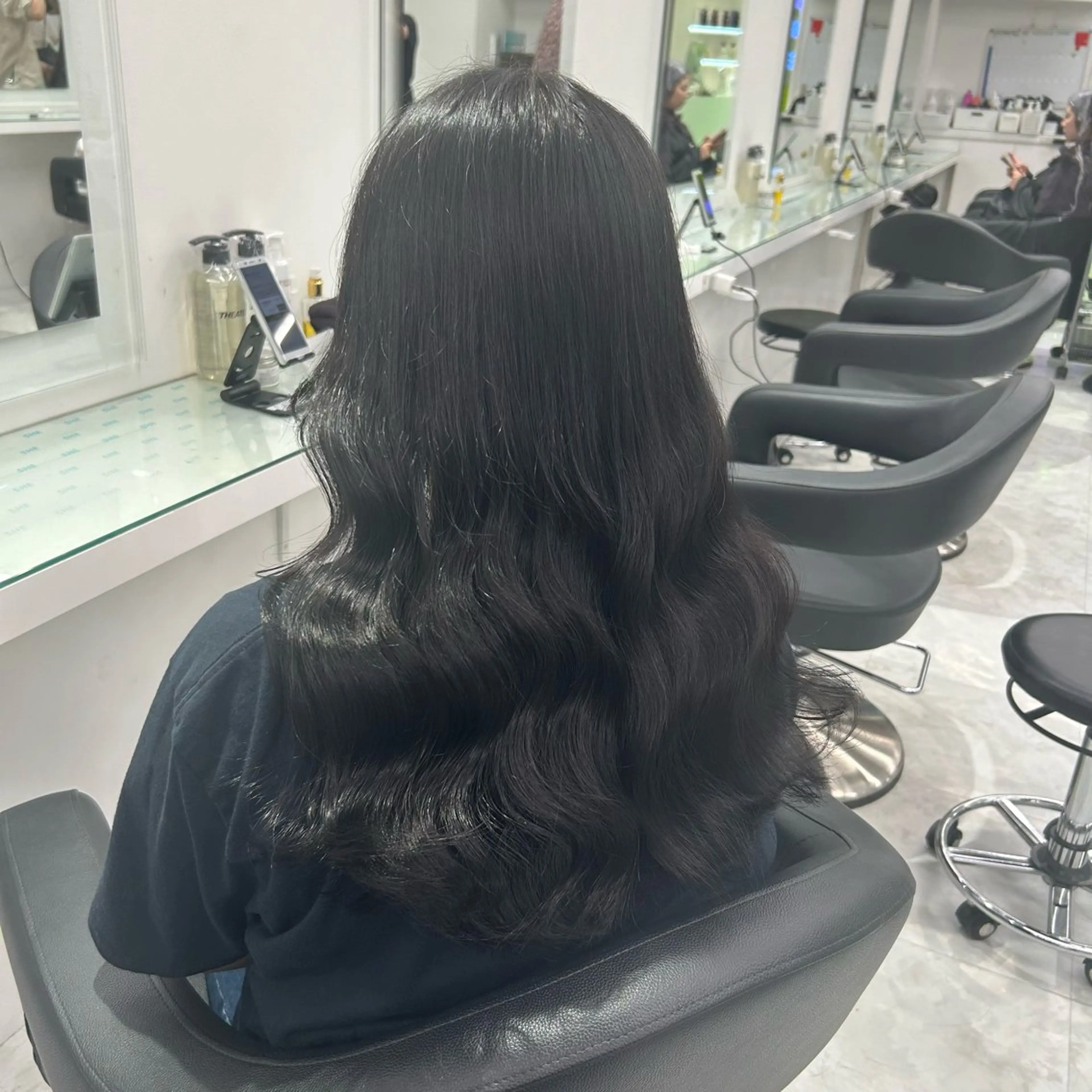 セミロング 🤍大人っぽ韓国暗髪 🤍Asuka🤍のヘアスタイル