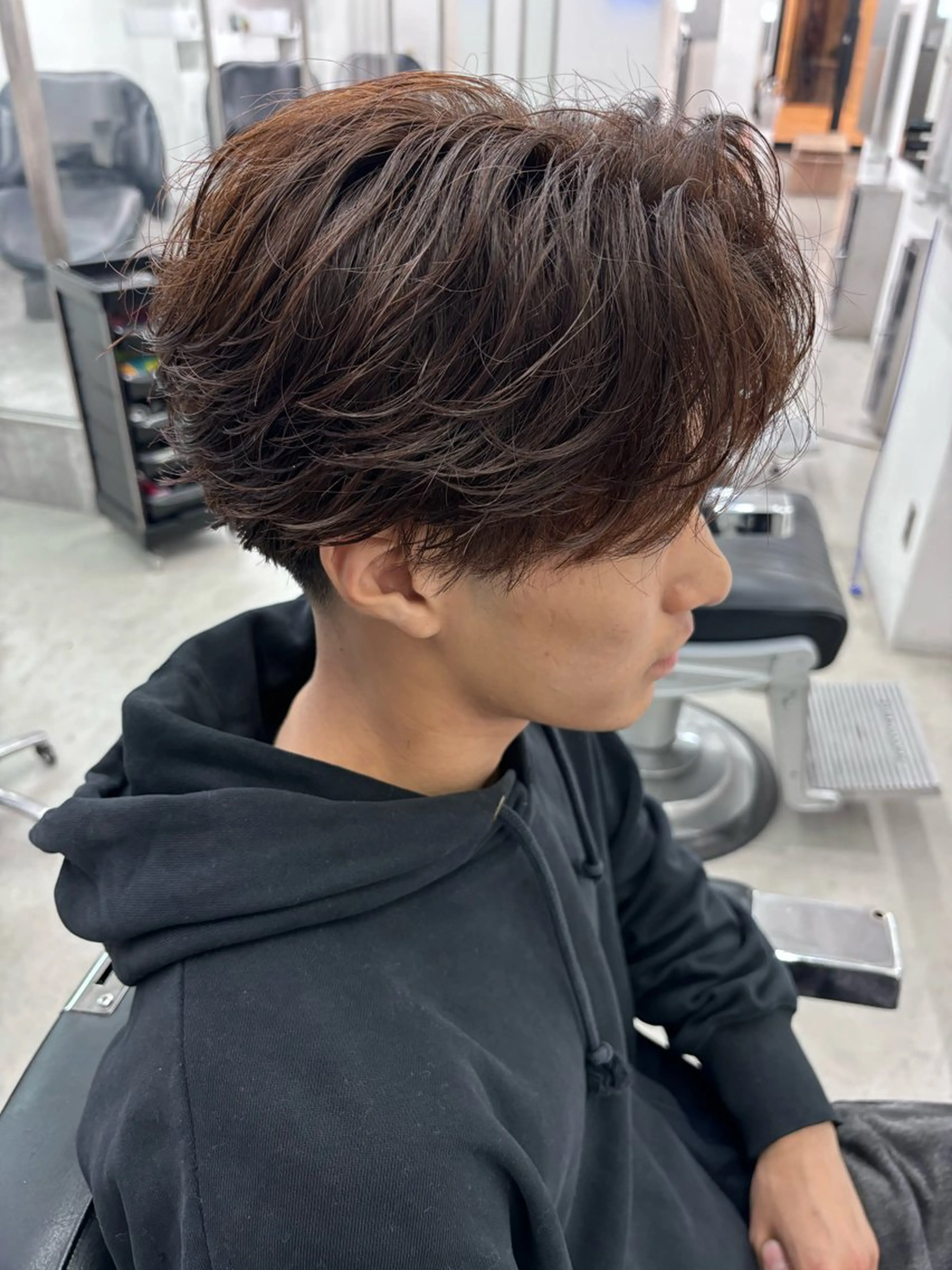 パーマ メンズ カット パーマ メンズ専門 パーマ特化美容師🌀のヘアスタイル