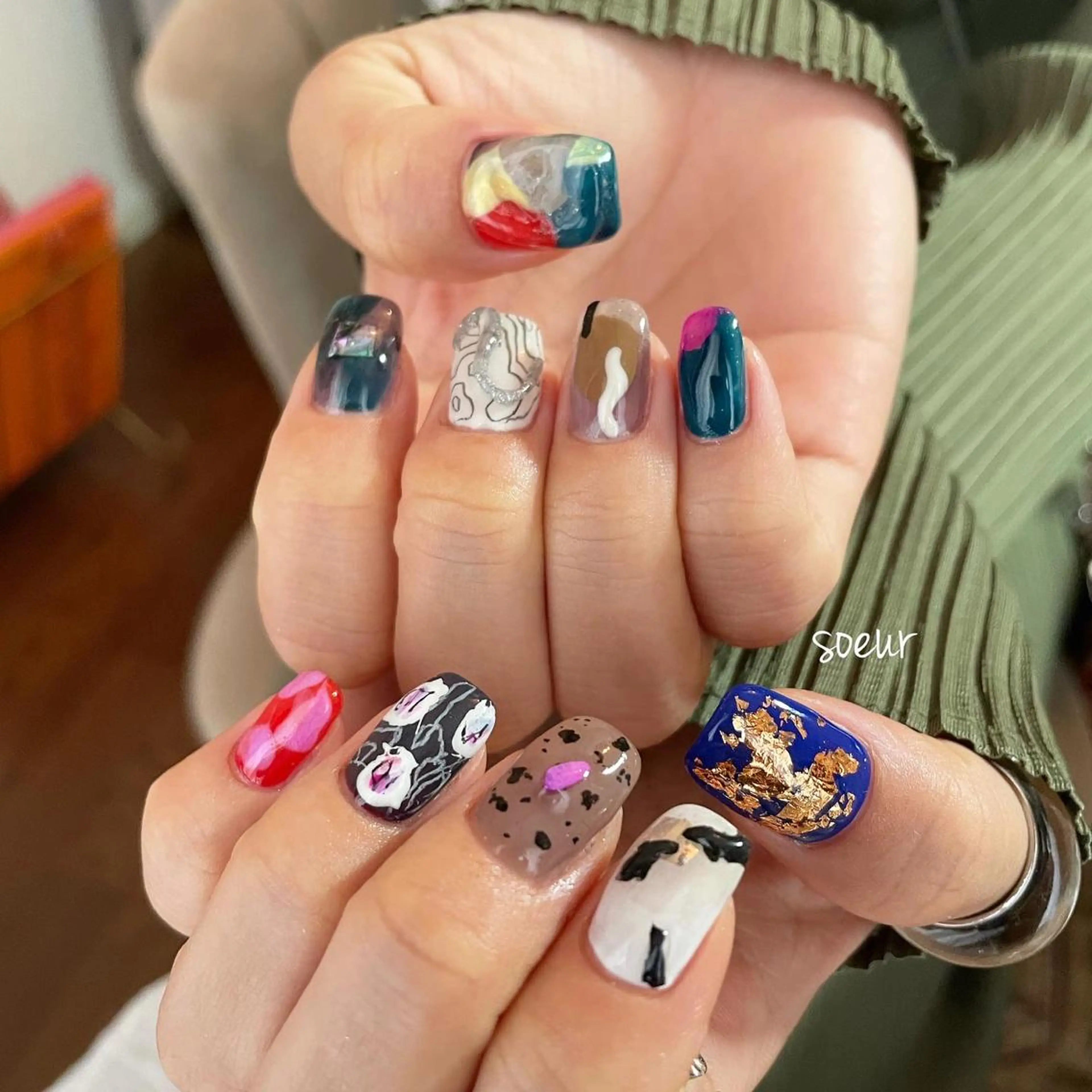 ネイル soeur_ 武蔵浦和のネイルデザイン