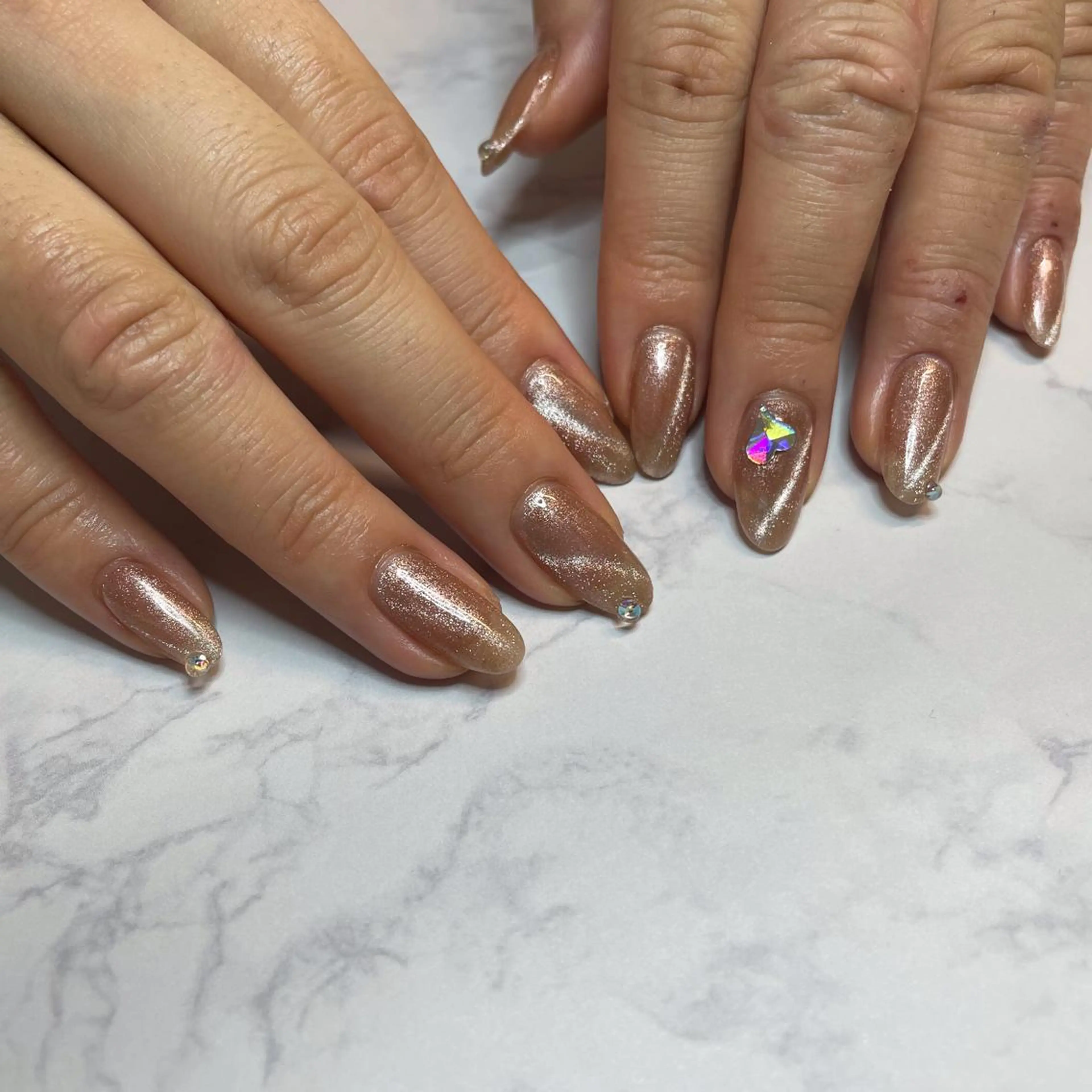 ネイル マグネットネイル 韓国/網紅/パーツ M-salonのネイルデザイン