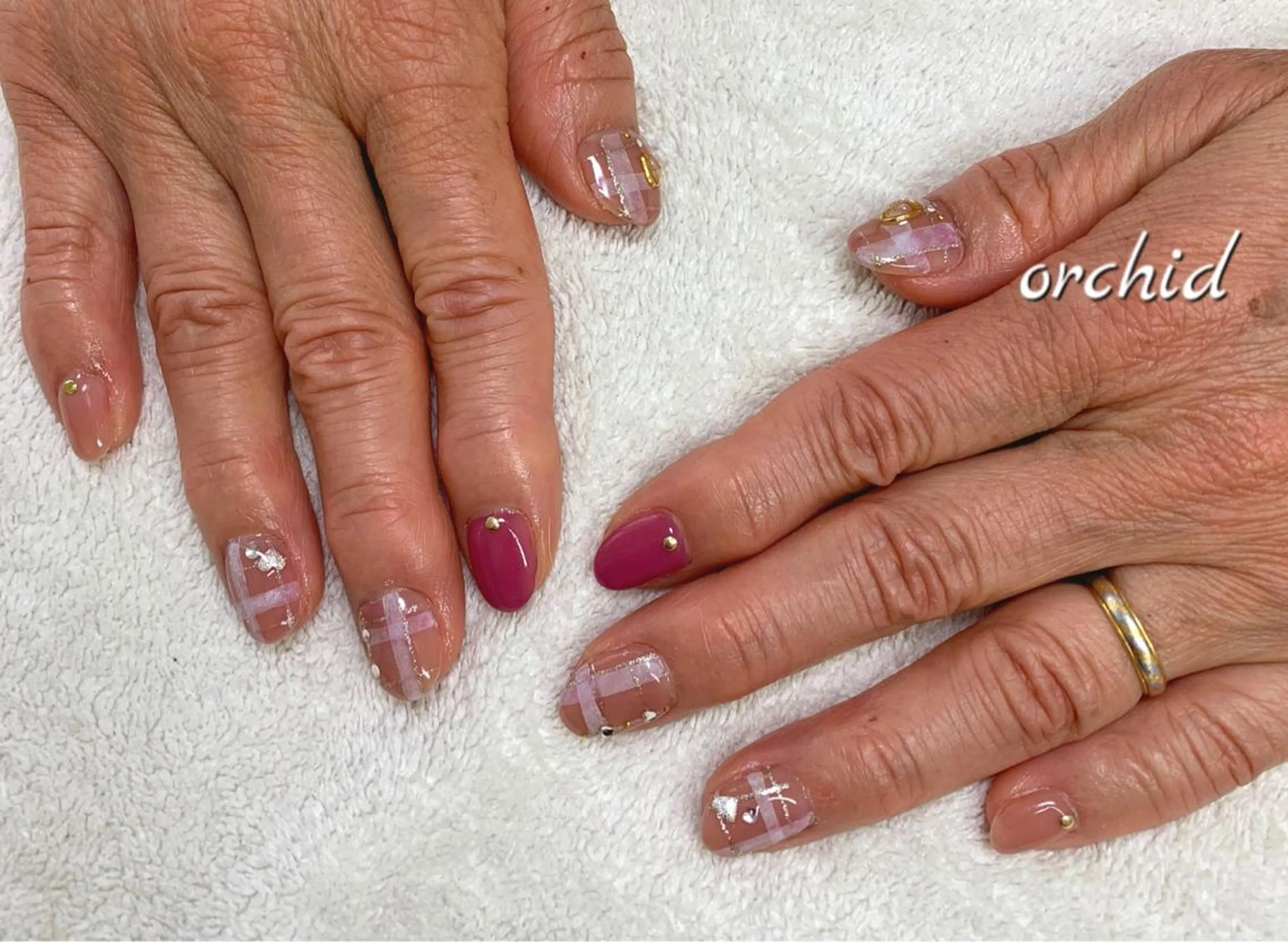 ネイル orchid ♡オーキッドのネイルデザイン