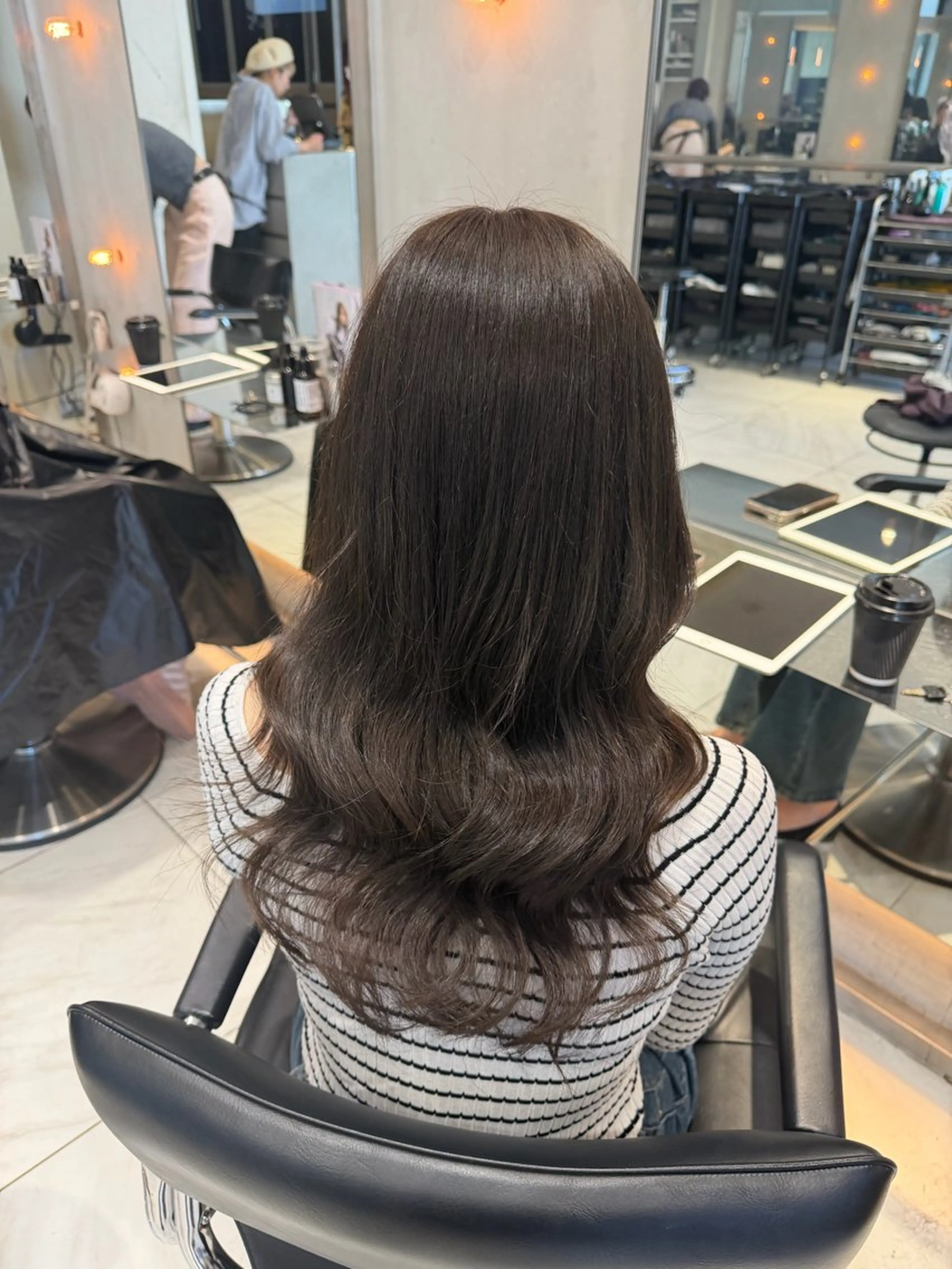 ロング カット 艶カラー /kokona🤍のヘアスタイル