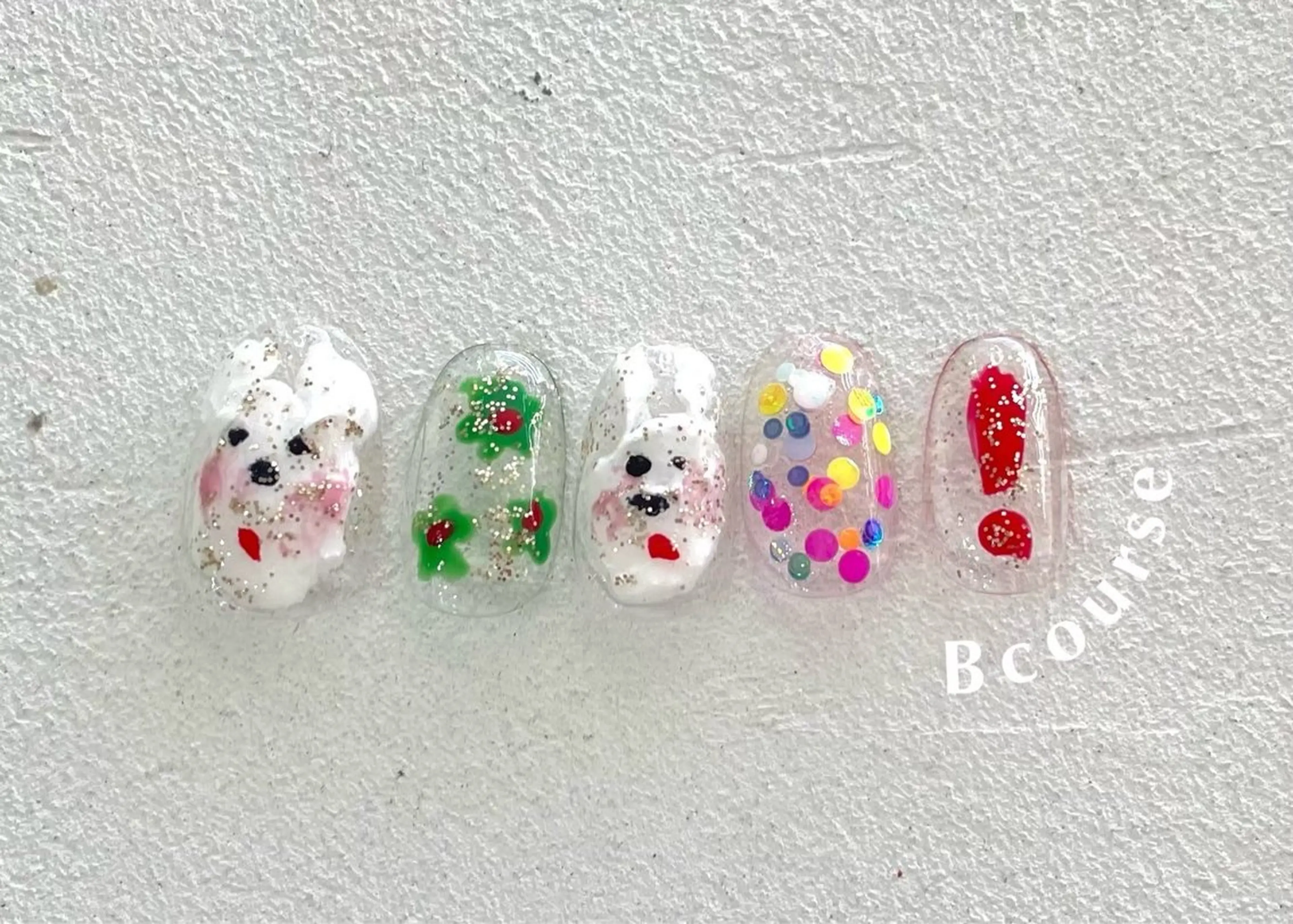 ネイル ハンドネイル 0203ムニムサン 💙Sayakaのネイルデザイン