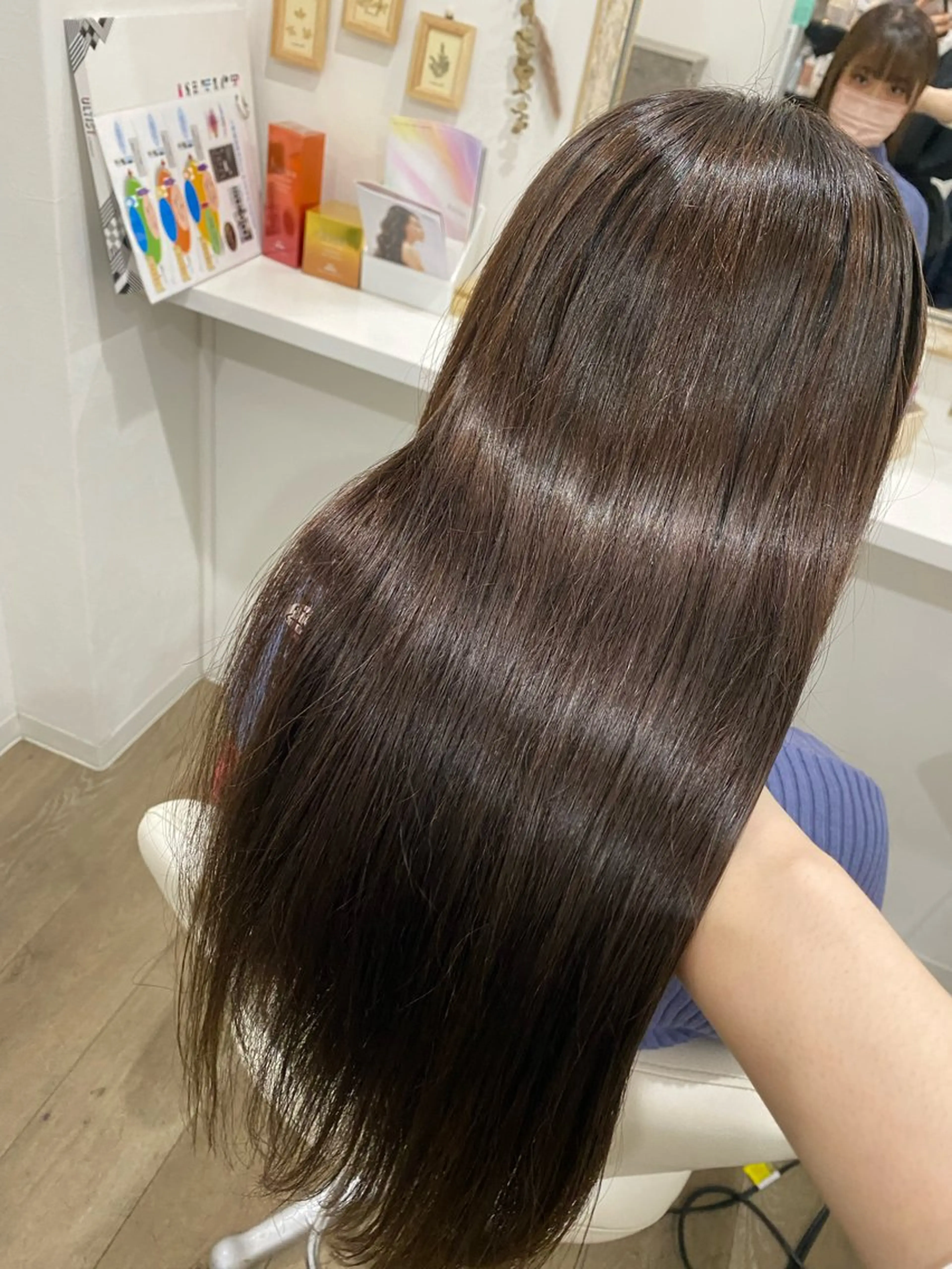 ロング 髪質改善 トリートメント カット ヘアカラー トリートメント 髪質改善サロン 梅田/ヨナミネのヘアスタイル