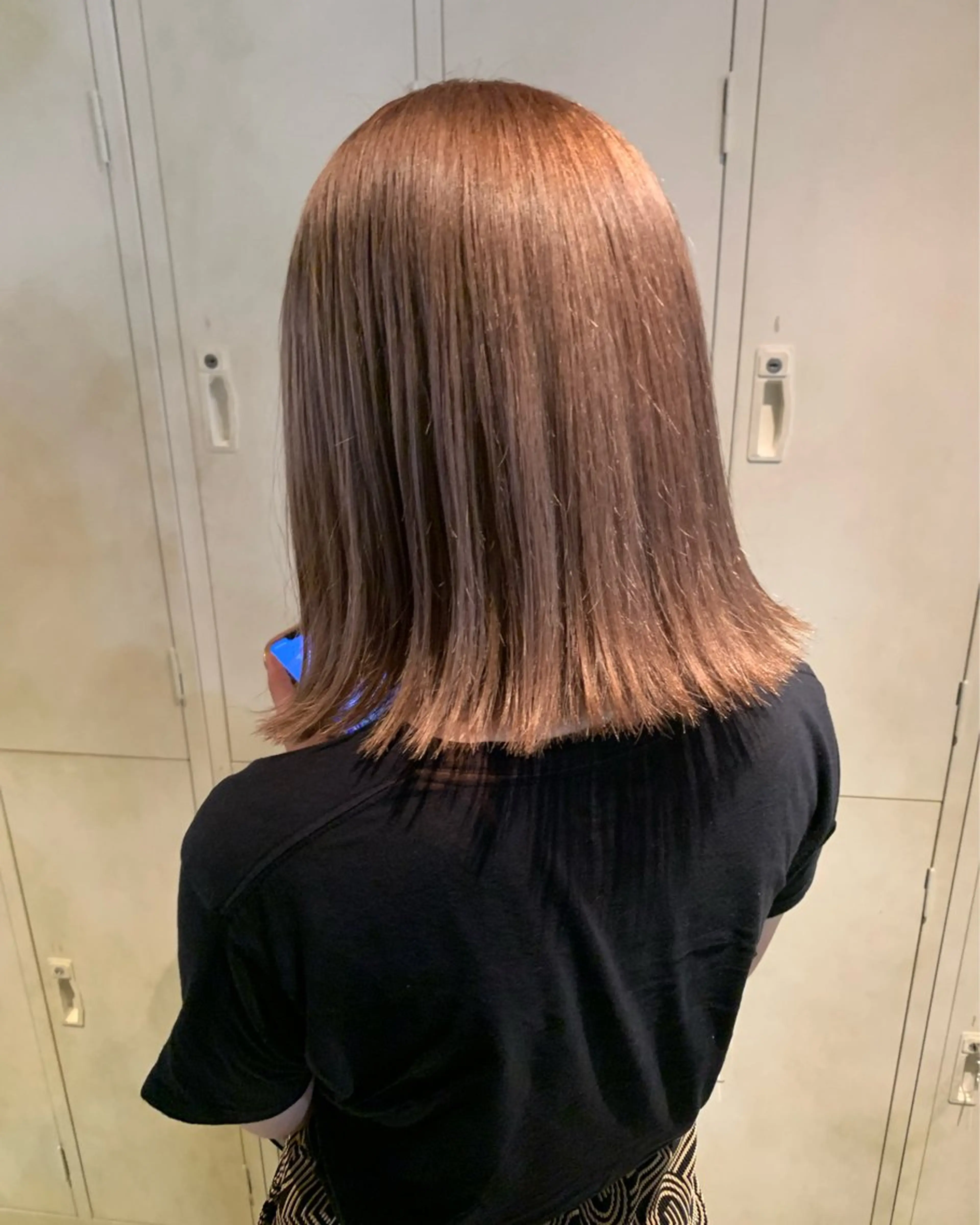 ミディアム カラー ブリーチ/アレンジ 天満/chihiroのヘアスタイル