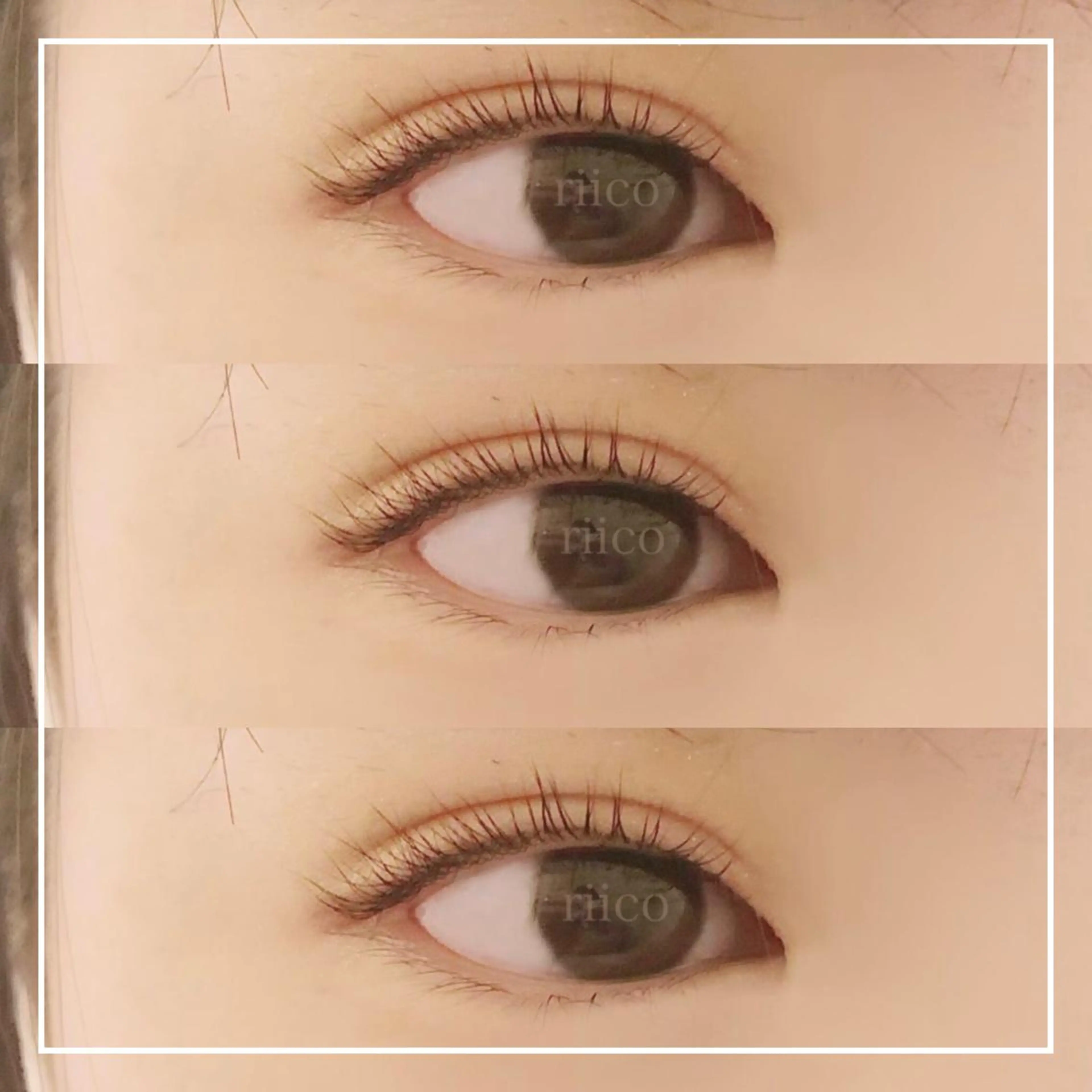 マツエク・マツパ KNACK eye lash RISAのマツエク・マツパデザイン