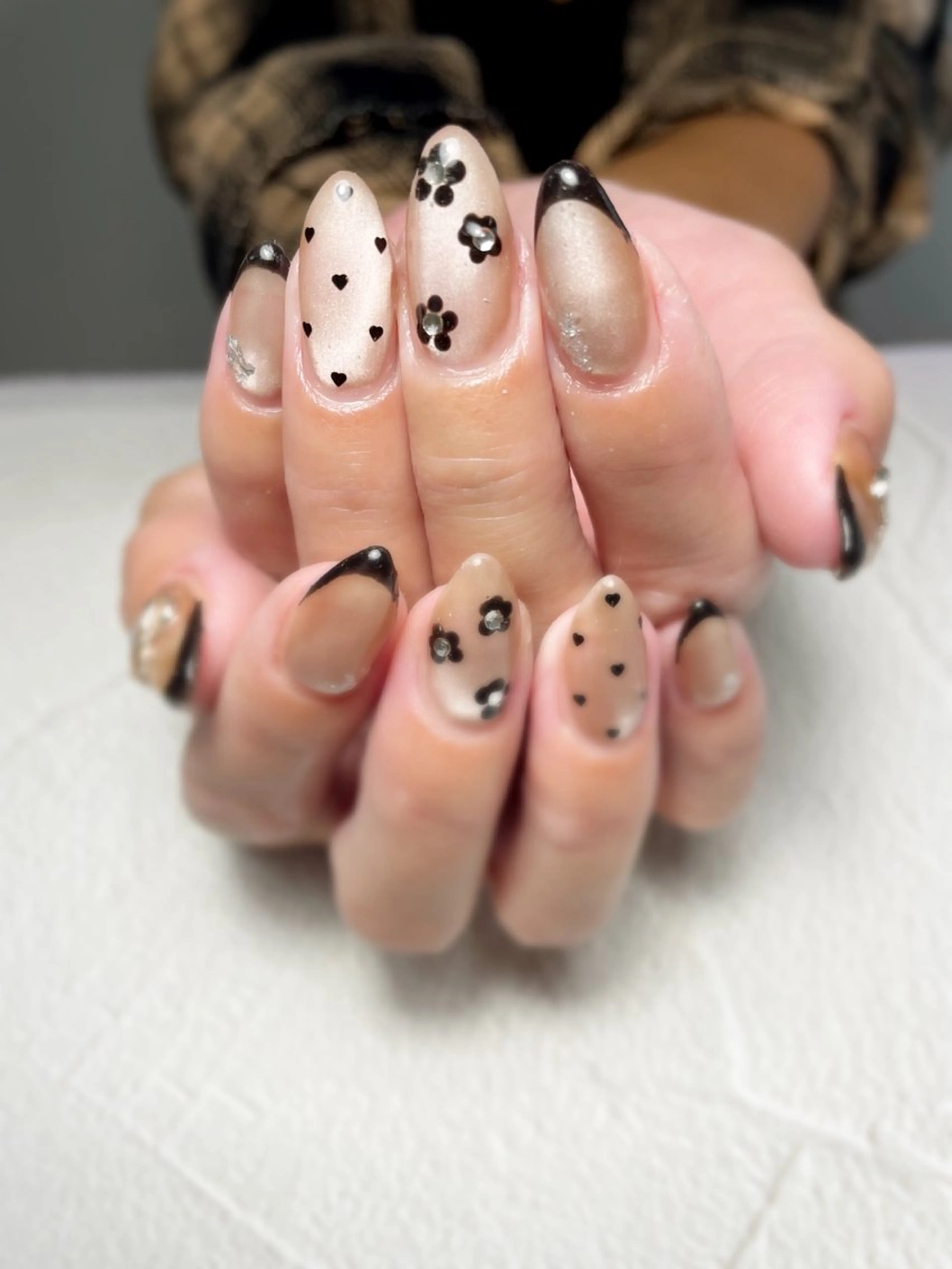 マグネットネイル＋アート2本、オフありの写真