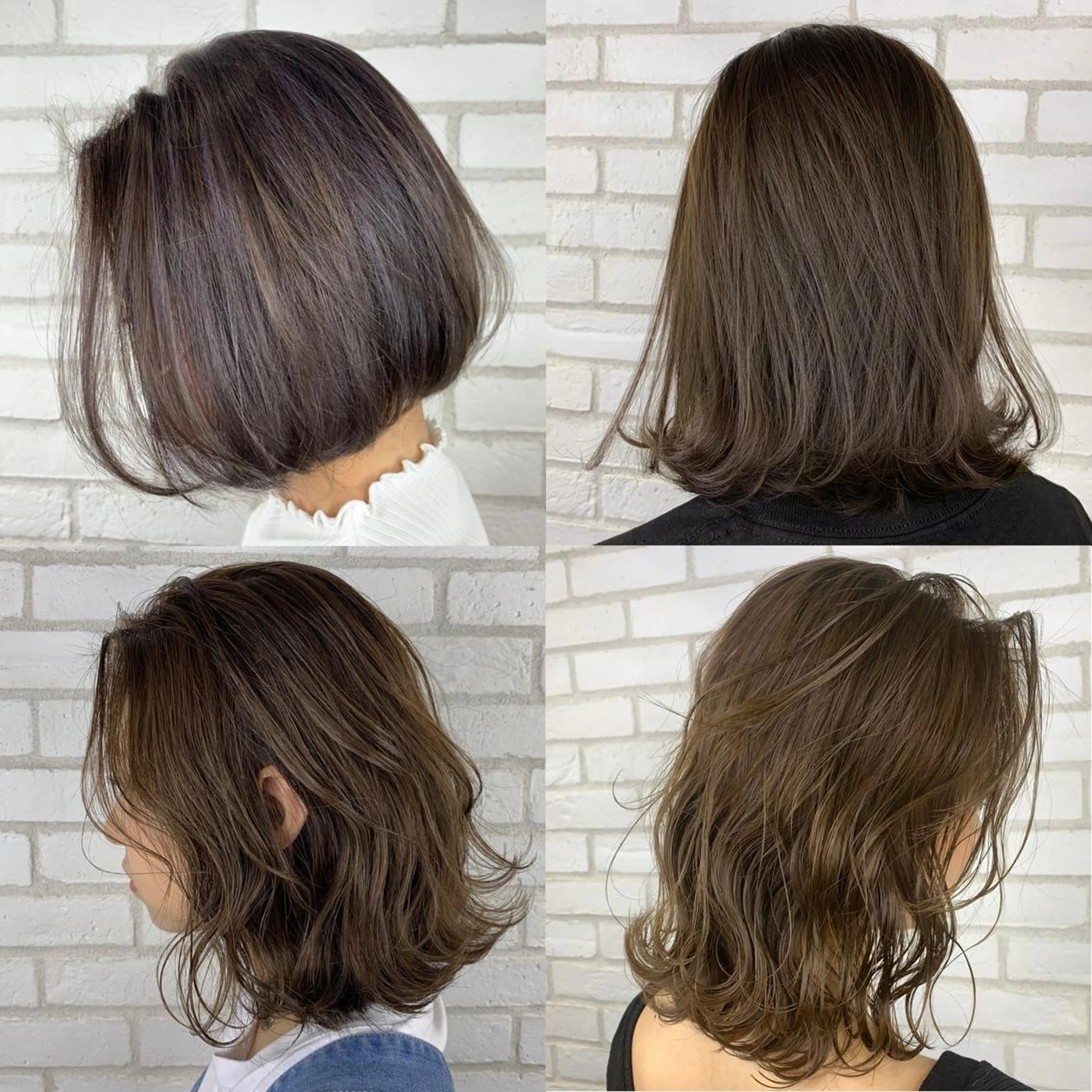 ミディアム カラー takumi Hのヘアスタイル